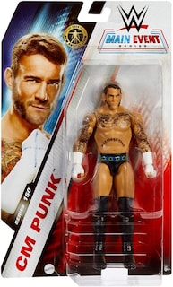 Foto 1 | Figura De Acción Wwe Main Event Series 150 Cm Punk 150 Cm - Venta Internacional.