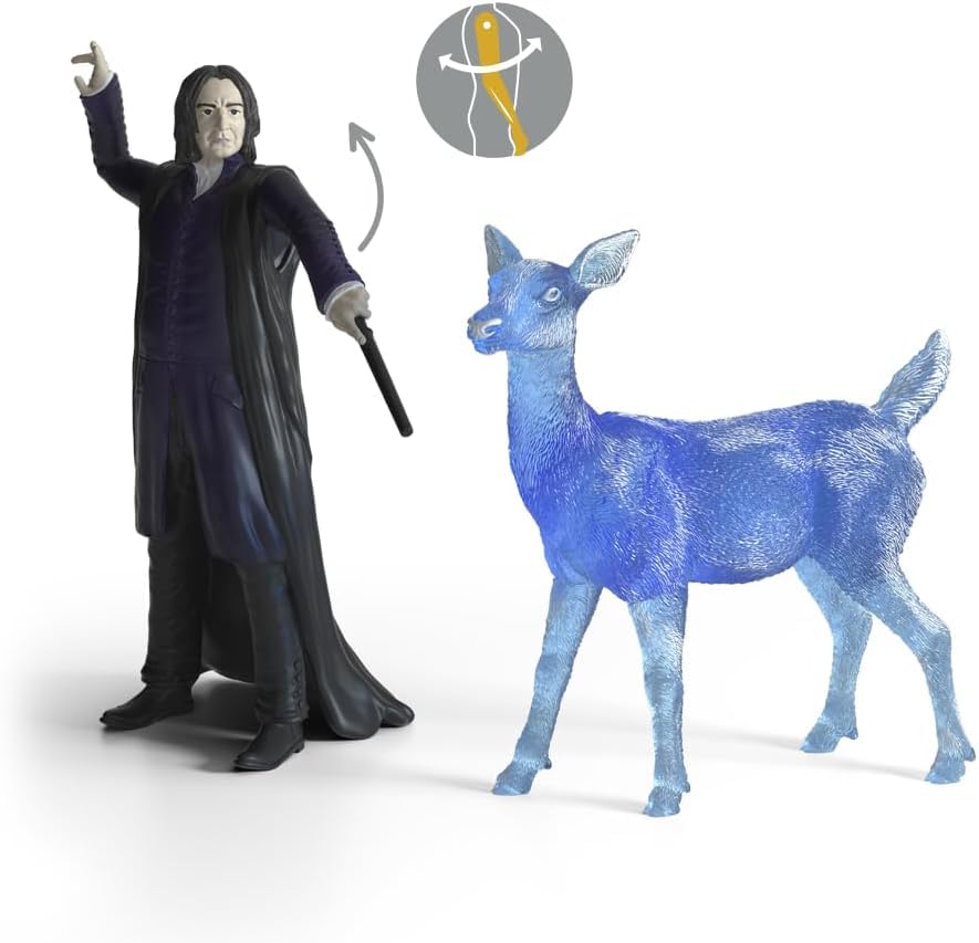 Foto 2 | Figura Schleich Profesor Snape Y Patronus Harry Potter - Venta Internacional.