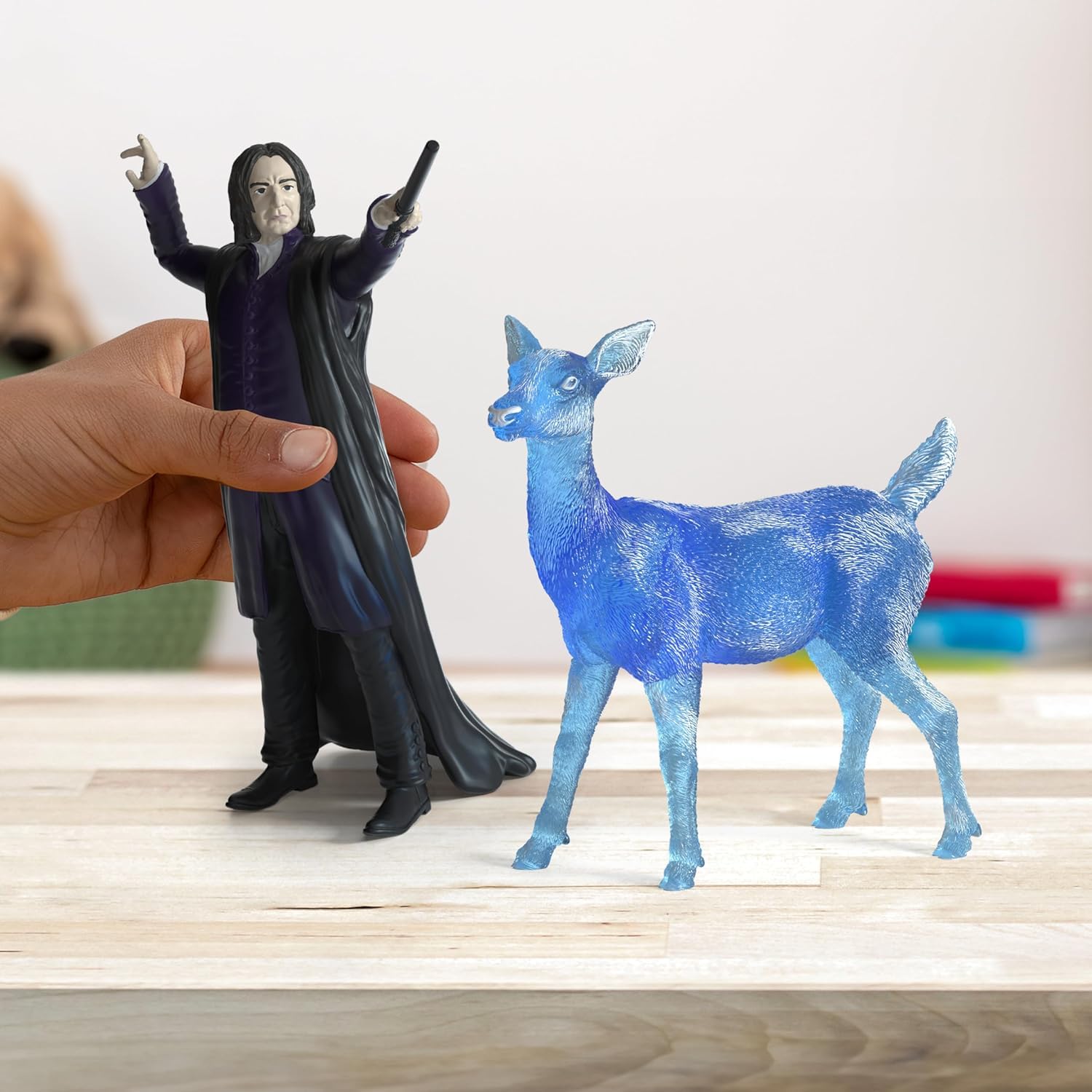 Foto 3 | Figura Schleich Profesor Snape Y Patronus Harry Potter - Venta Internacional.