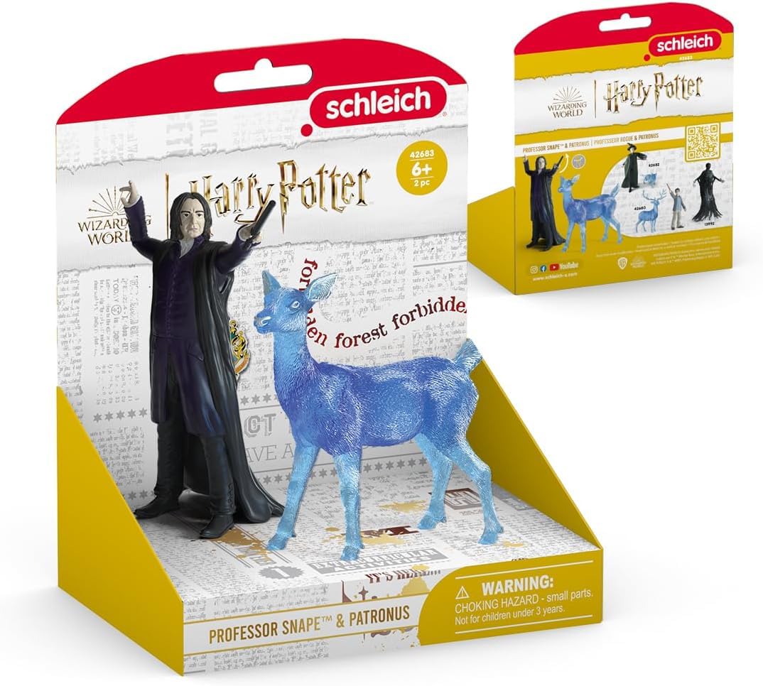 Foto 5 pulgar | Figura Schleich Profesor Snape Y Patronus Harry Potter - Venta Internacional.
