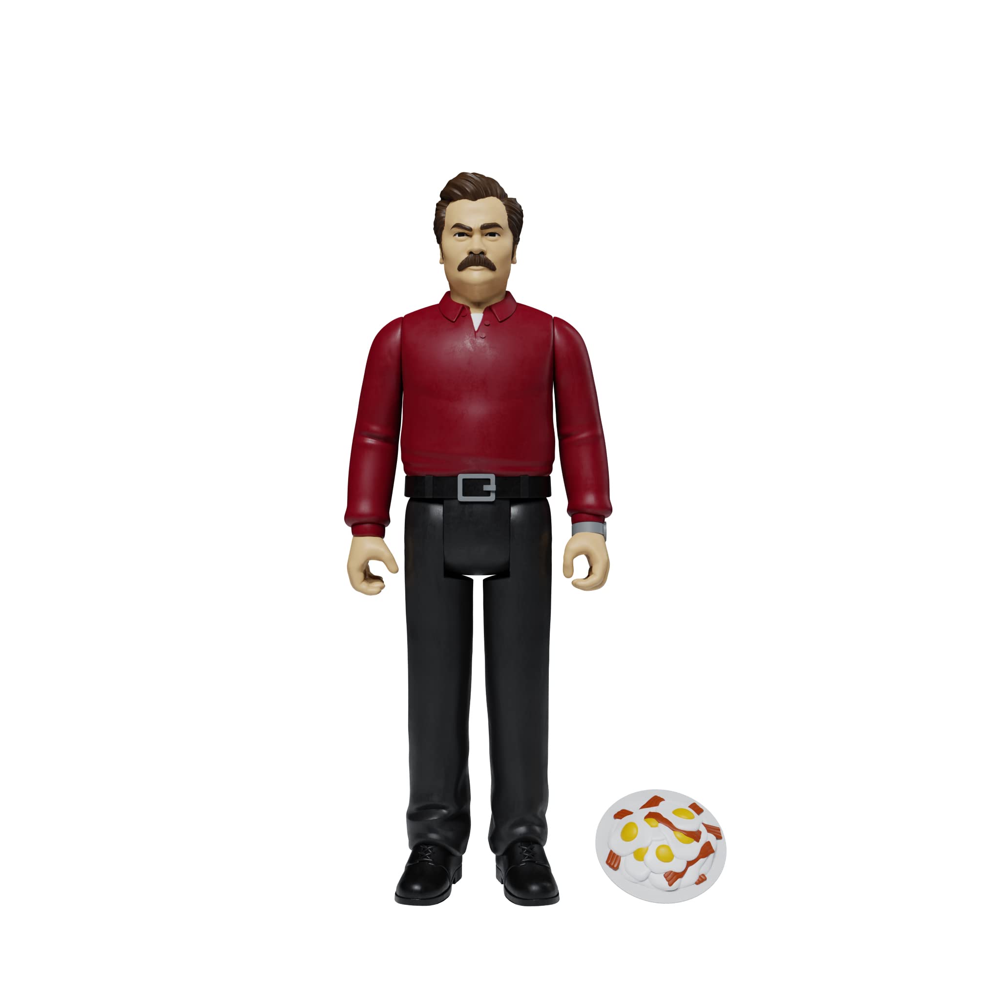 Foto 3 pulgar | Figura De Acción Super7 Parks And Recreation Ron Swanson 3.75 - Venta Internacional.