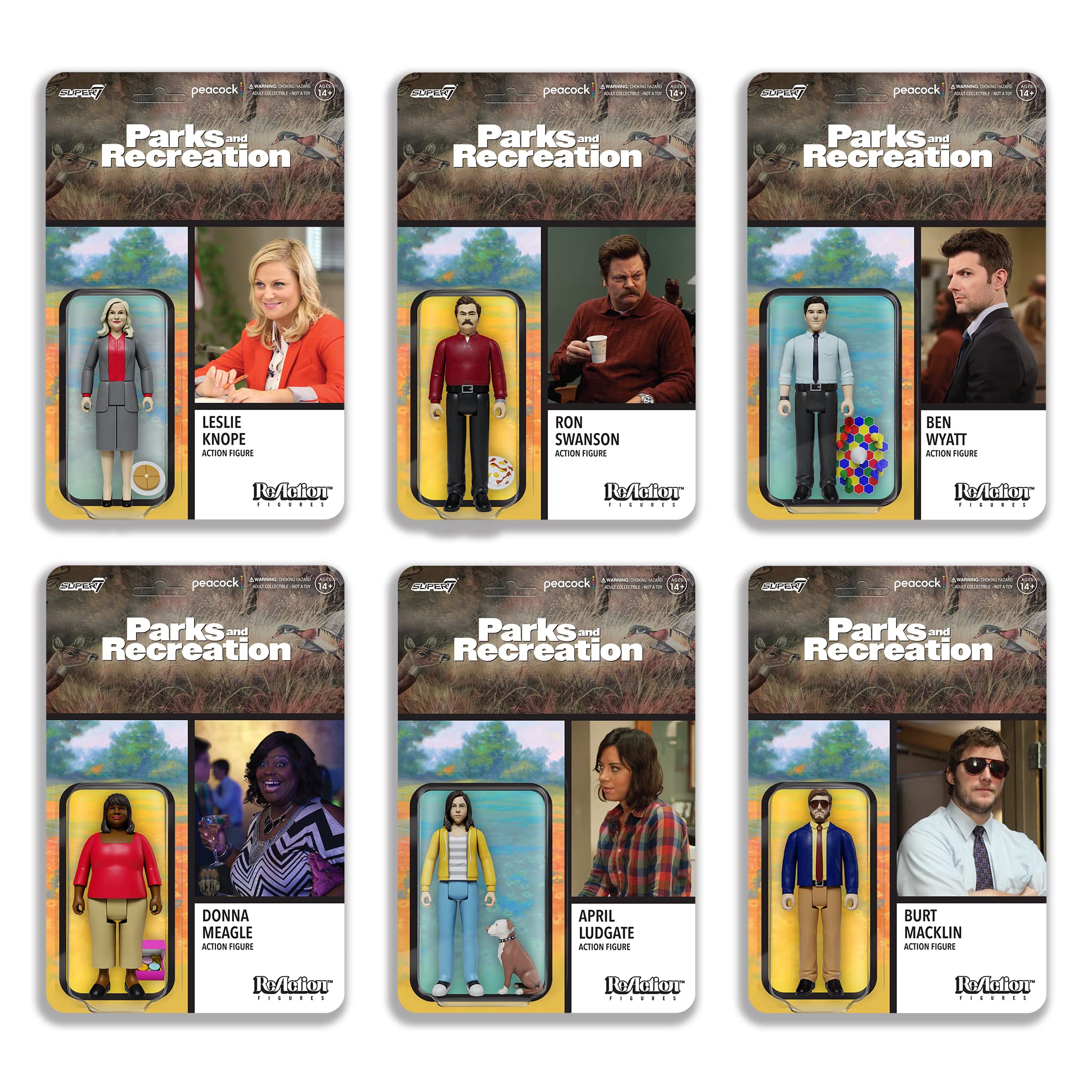 Foto 6 pulgar | Figura De Acción Super7 Parks And Recreation Ron Swanson 3.75 - Venta Internacional.