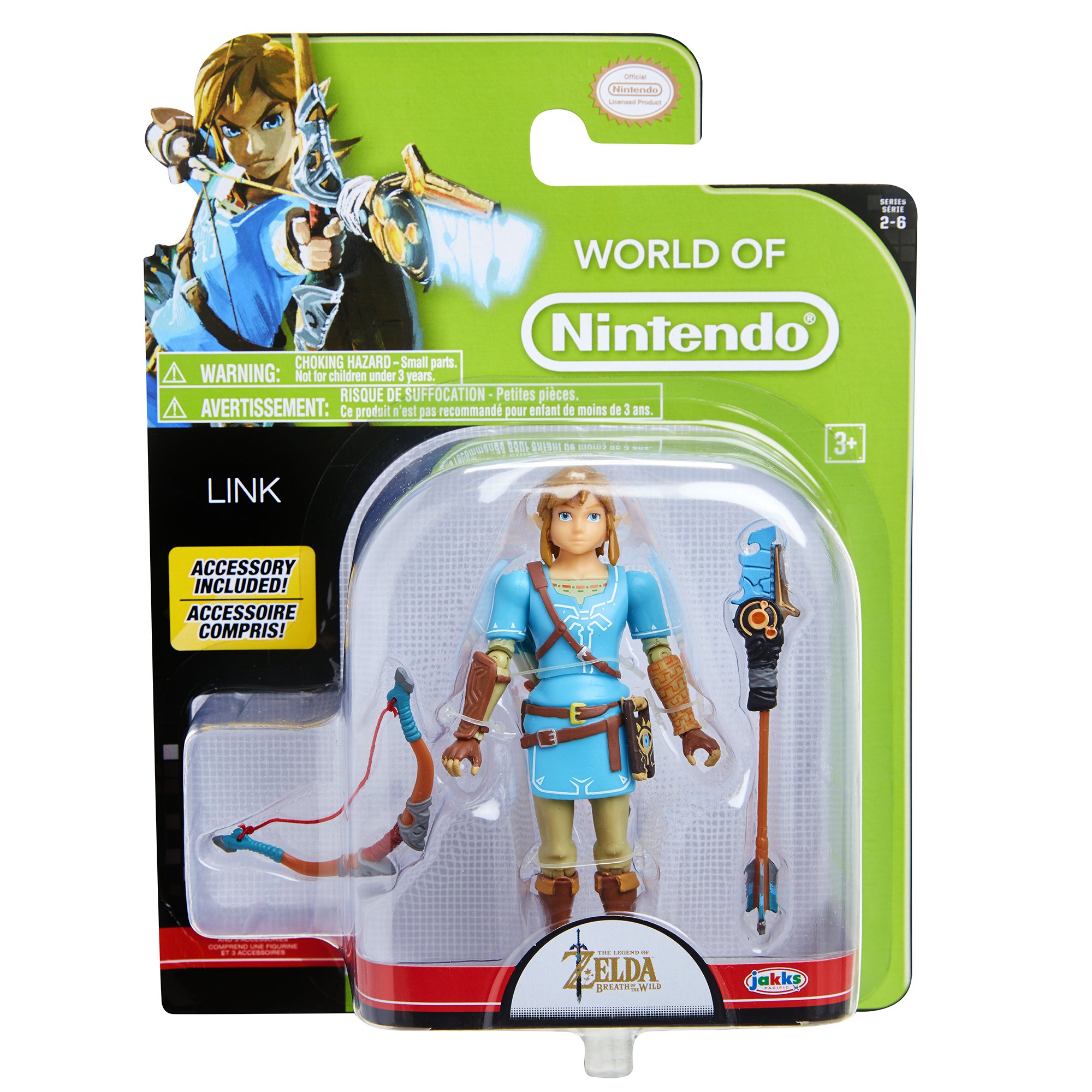 Foto 7 pulgar | Figura De Acción Nintendo World Of Nintendo Link 10 Cm - Venta Internacional.