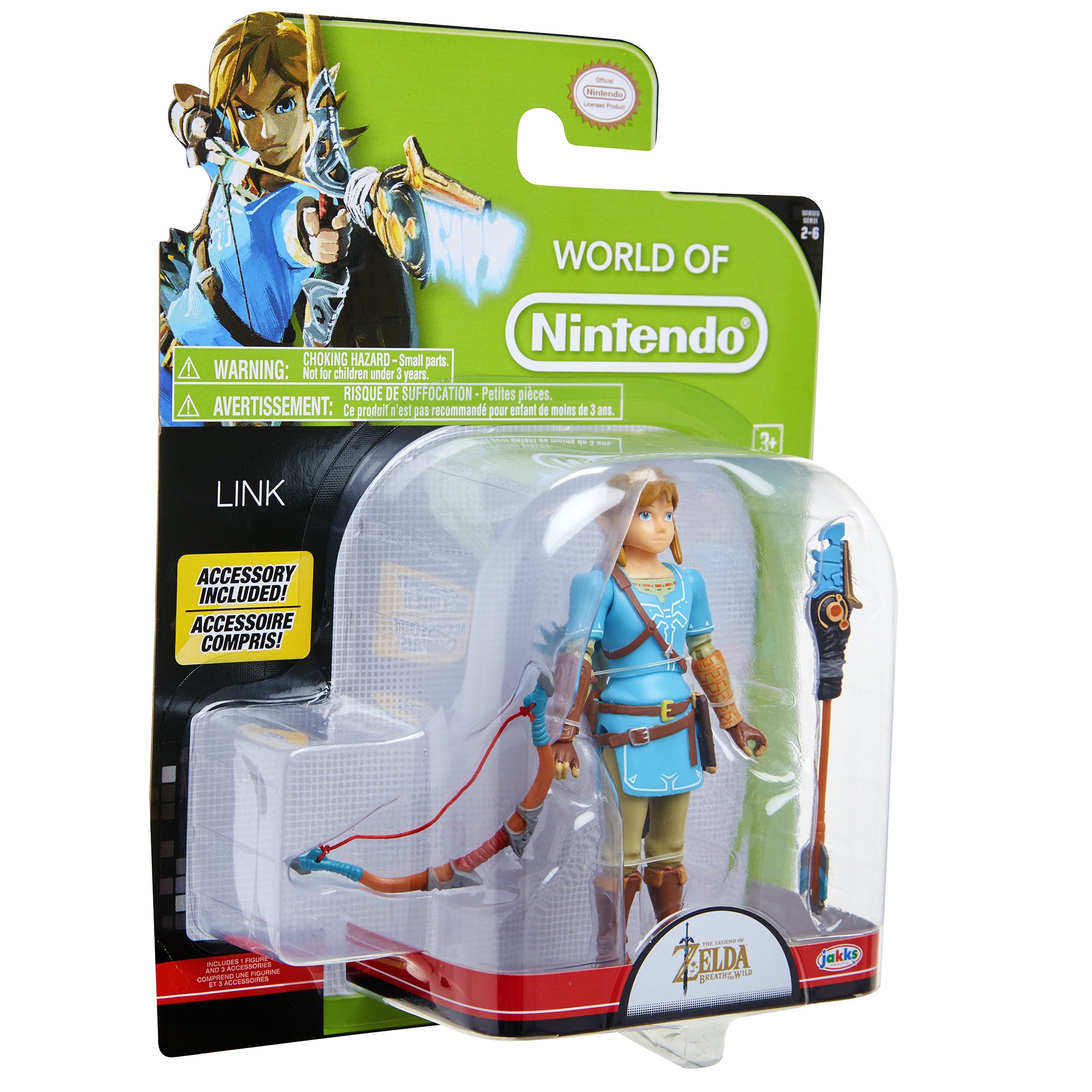 Foto 7 | Figura De Acción Nintendo World Of Nintendo Link 10 Cm - Venta Internacional.