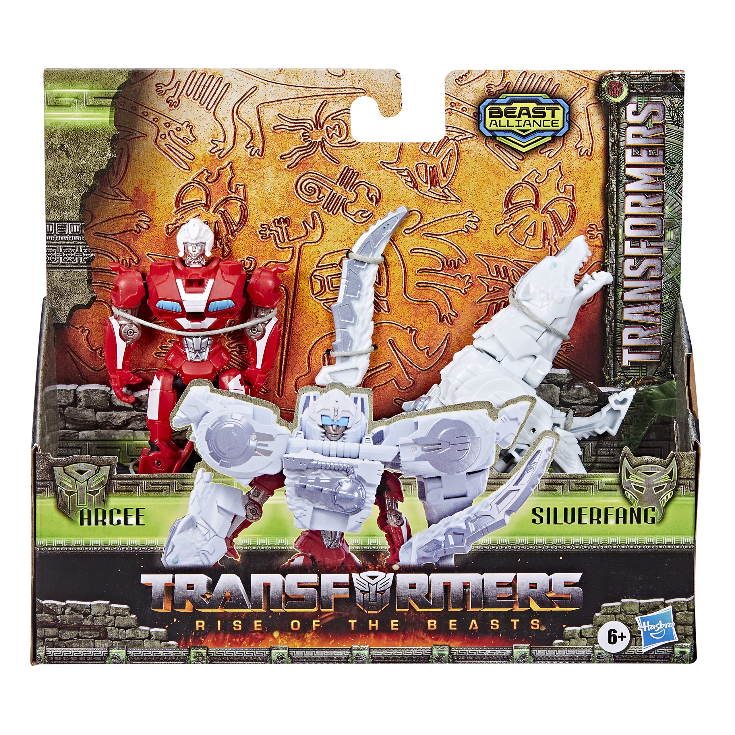 Foto 3 pulgar | Juego De 2 Unidades De Toy Transformers Beast Alliance Arcee & Silverfang - Venta Internacional.