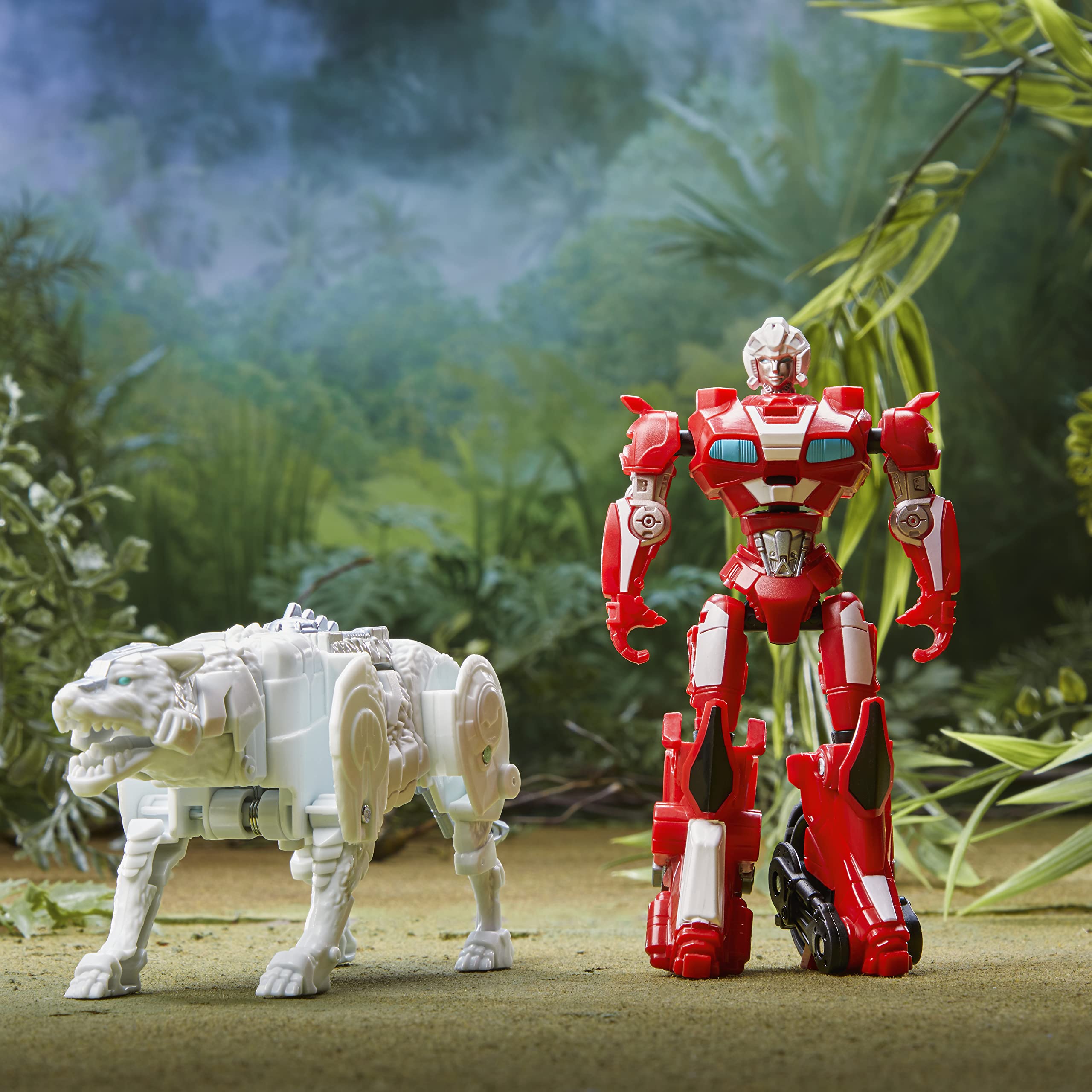 Foto 8 pulgar | Juego De 2 Unidades De Toy Transformers Beast Alliance Arcee & Silverfang - Venta Internacional.