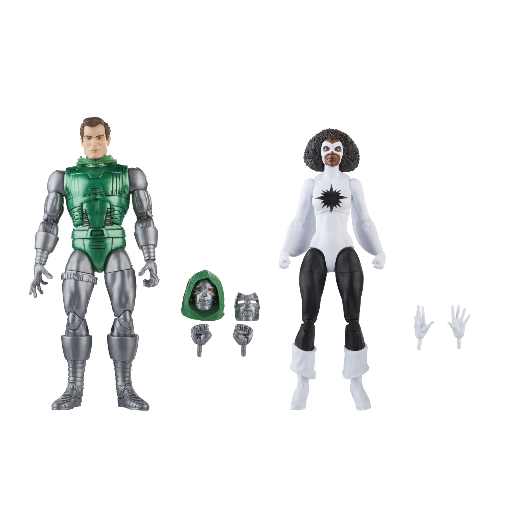 Foto 2 pulgar | Figuras De Acción Marvel Legends Capitán Contra Doctor Doom 6'' - Venta Internacional.
