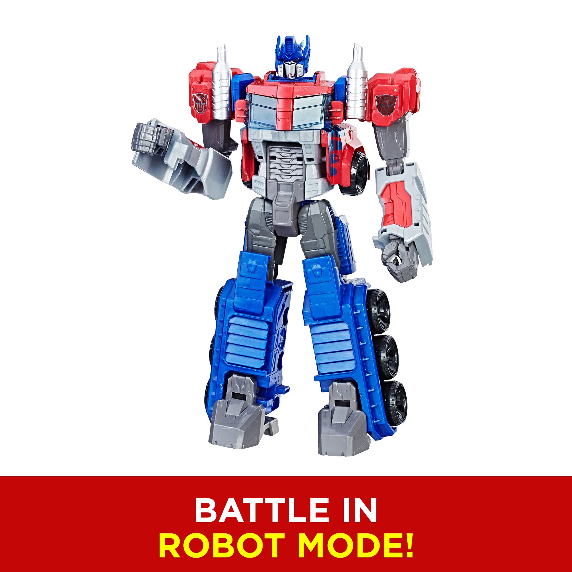 Foto 5 pulgar | Figura De Acción Transformers Heroic Optimus Prime 28cm - Venta Internacional.