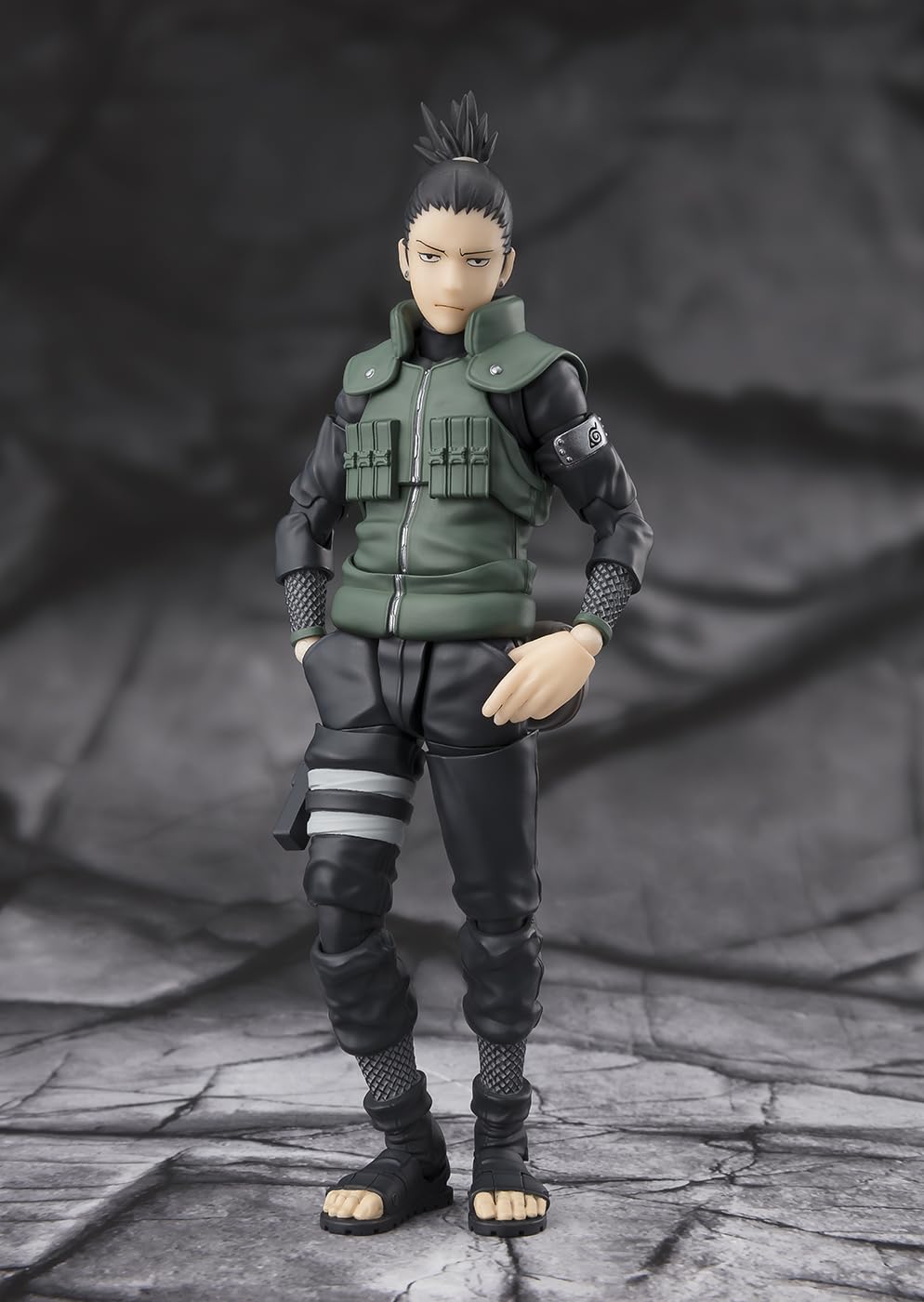 Foto 3 pulgar | Figura De Acción Tamashii Nations Naruto Shippuden Shikamaru Nara - Venta Internacional.
