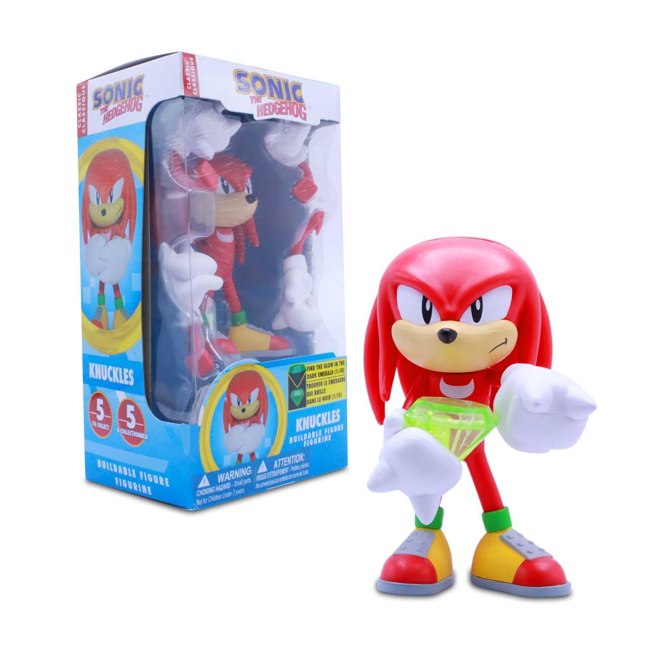 Figuras De Acción Just Toys Llc Sonic The Hedgehog Knuckles - Venta Internacional.