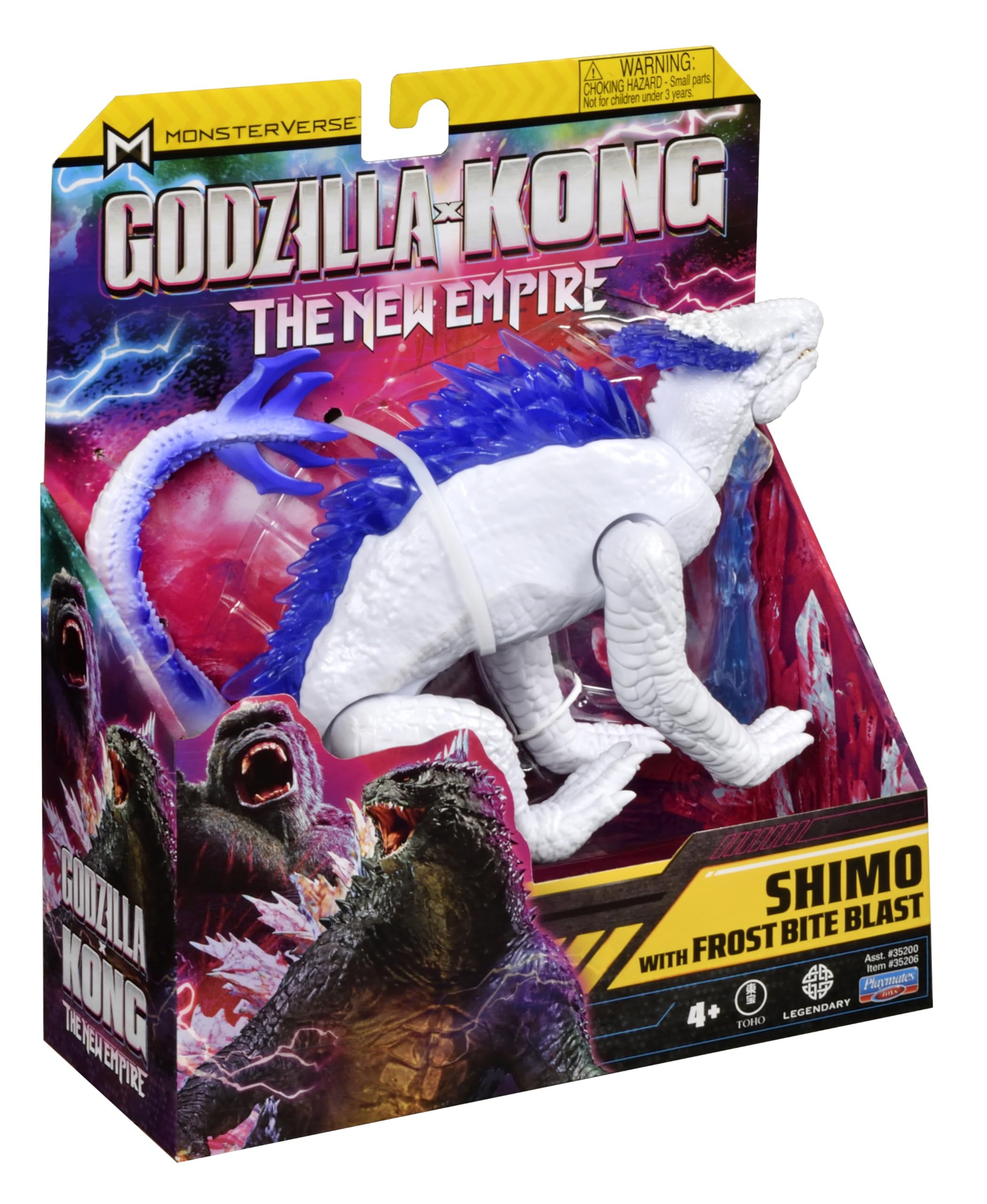 Foto 3 pulgar | Figura De Acción Godzilla X Kong Shimo Con Aliento De Hielo, 15 Cm, Bandai - Venta Internacional.