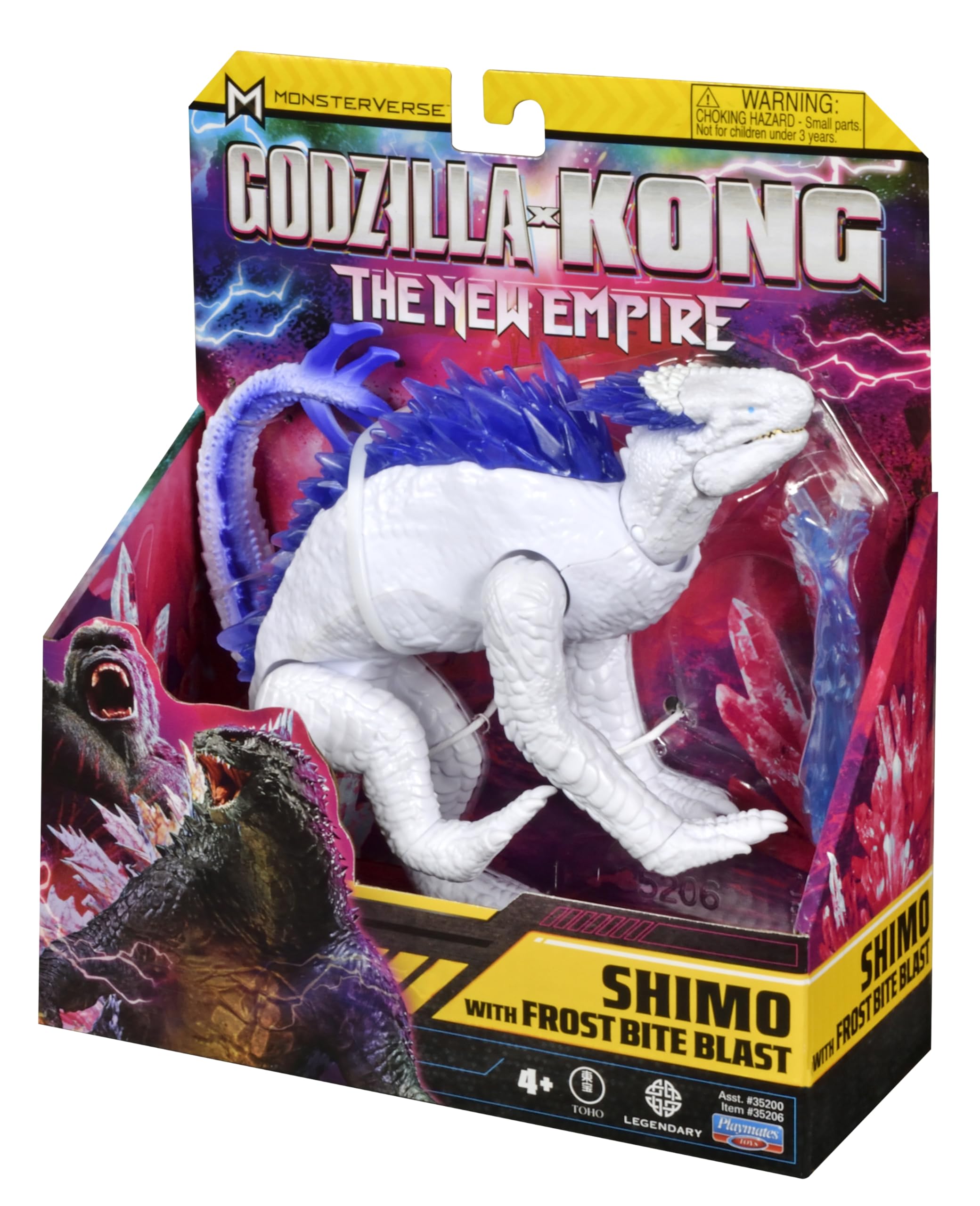 Foto 4 pulgar | Figura De Acción Godzilla X Kong Shimo Con Aliento De Hielo, 15 Cm, Bandai - Venta Internacional.