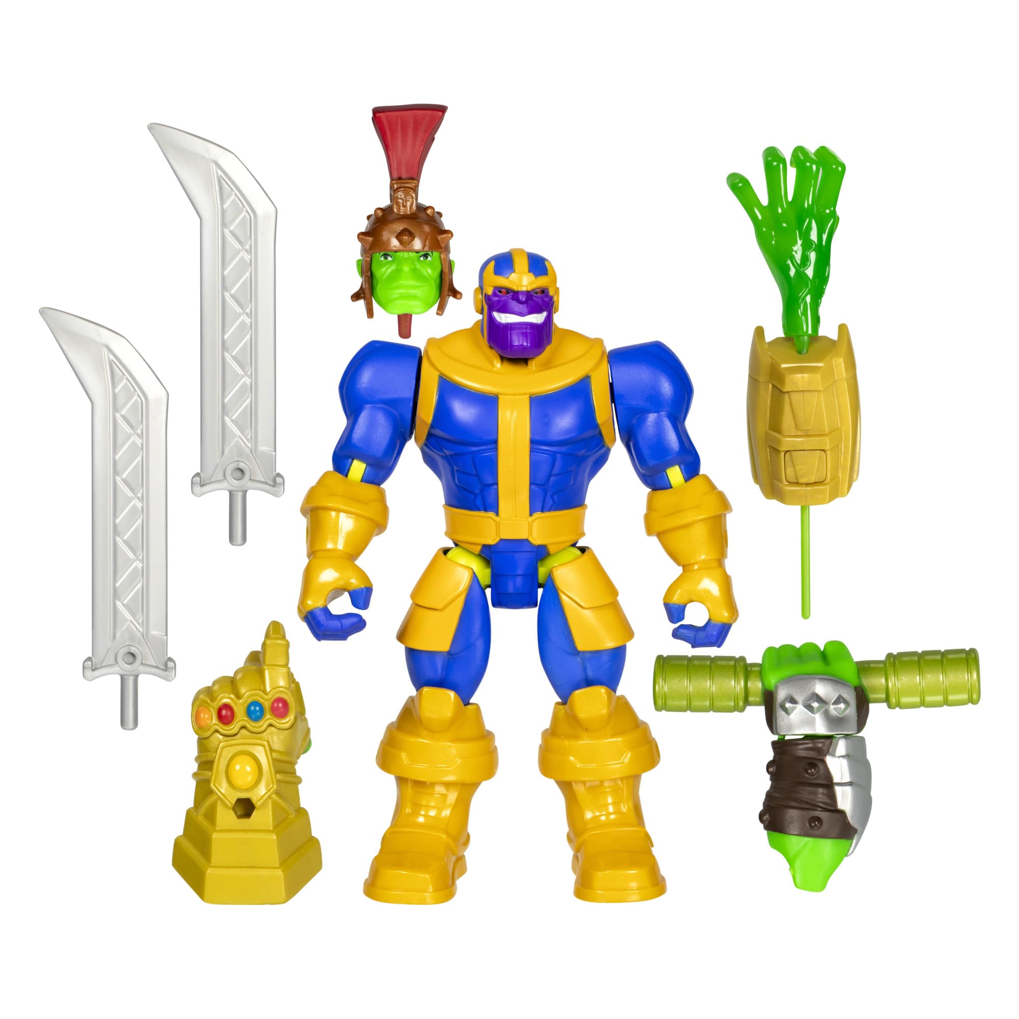 Foto 2 pulgar | Figura De Acción Avengers Marvel Mixmashers Thanos De 13 Cm Con Acc - Venta Internacional.