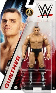 Foto 2 | Figura De Acción Mattel Wwe Gunther Series #145 De 15 Cm Con 10 Puntos - Venta Internacional.
