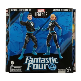 Foto 7 | Figuras De Acción Marvel Legends Series Fantastic Four Franklin Richards Y Valeria Richards - Venta Internacional.