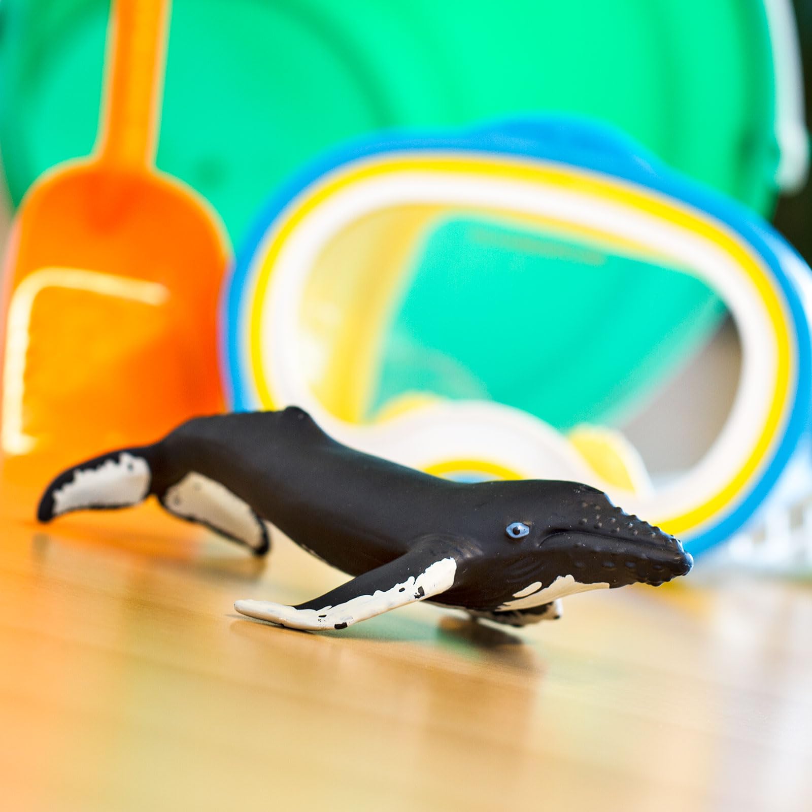 Foto 7 pulgar | Figura De Ballena Jorobada De Safari Ltd., Modelo De Plástico De 7 Cm, Más De 1 Año - Venta Internacional.