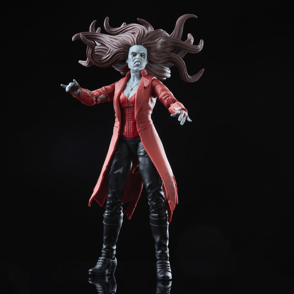 Foto 3 pulgar | Figura De Acción Marvel Legends Series Zombie Scarlet Witch - Venta Internacional.