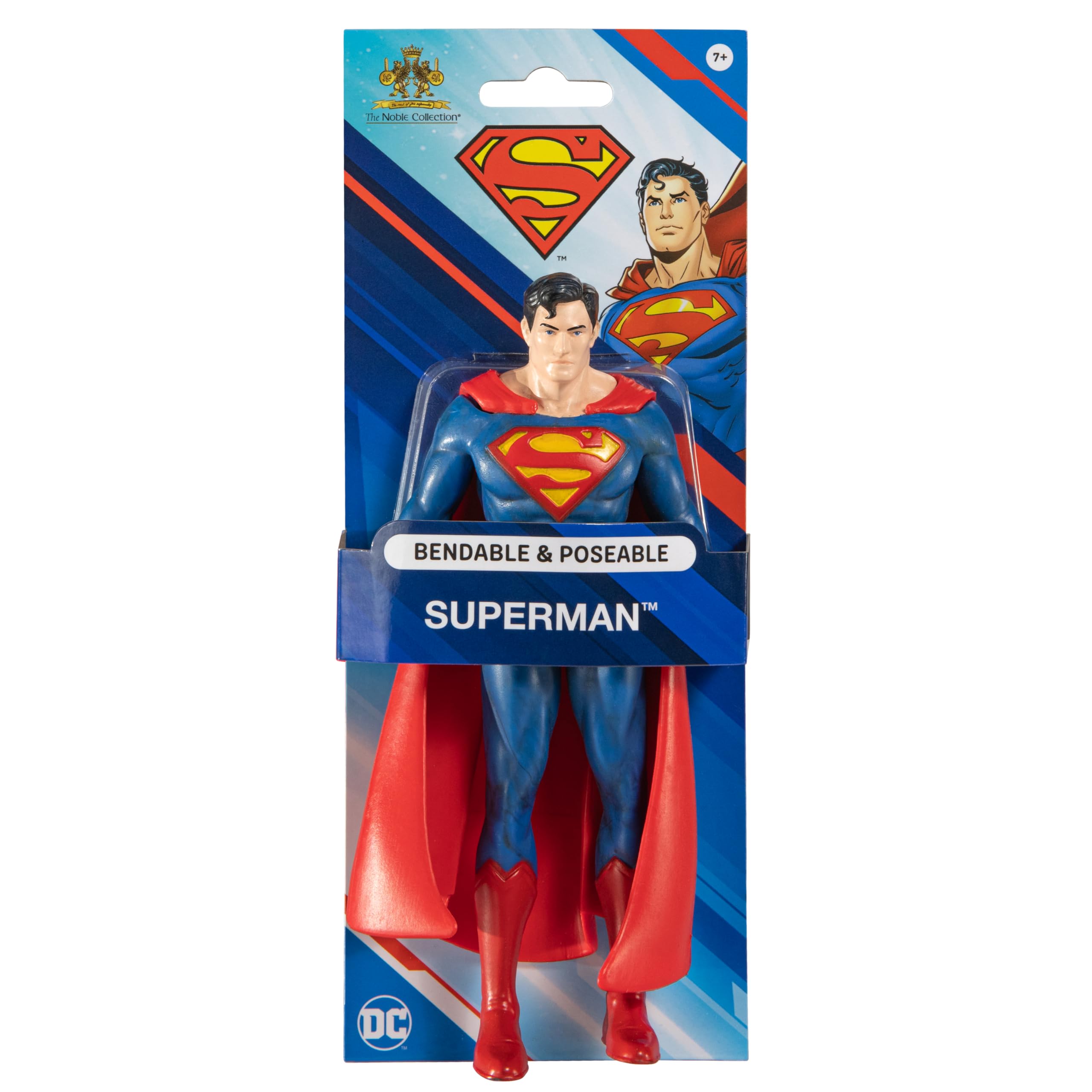 Figura De Acción The Noble Collection Bendable Superman 19 Cm - Venta Internacional.