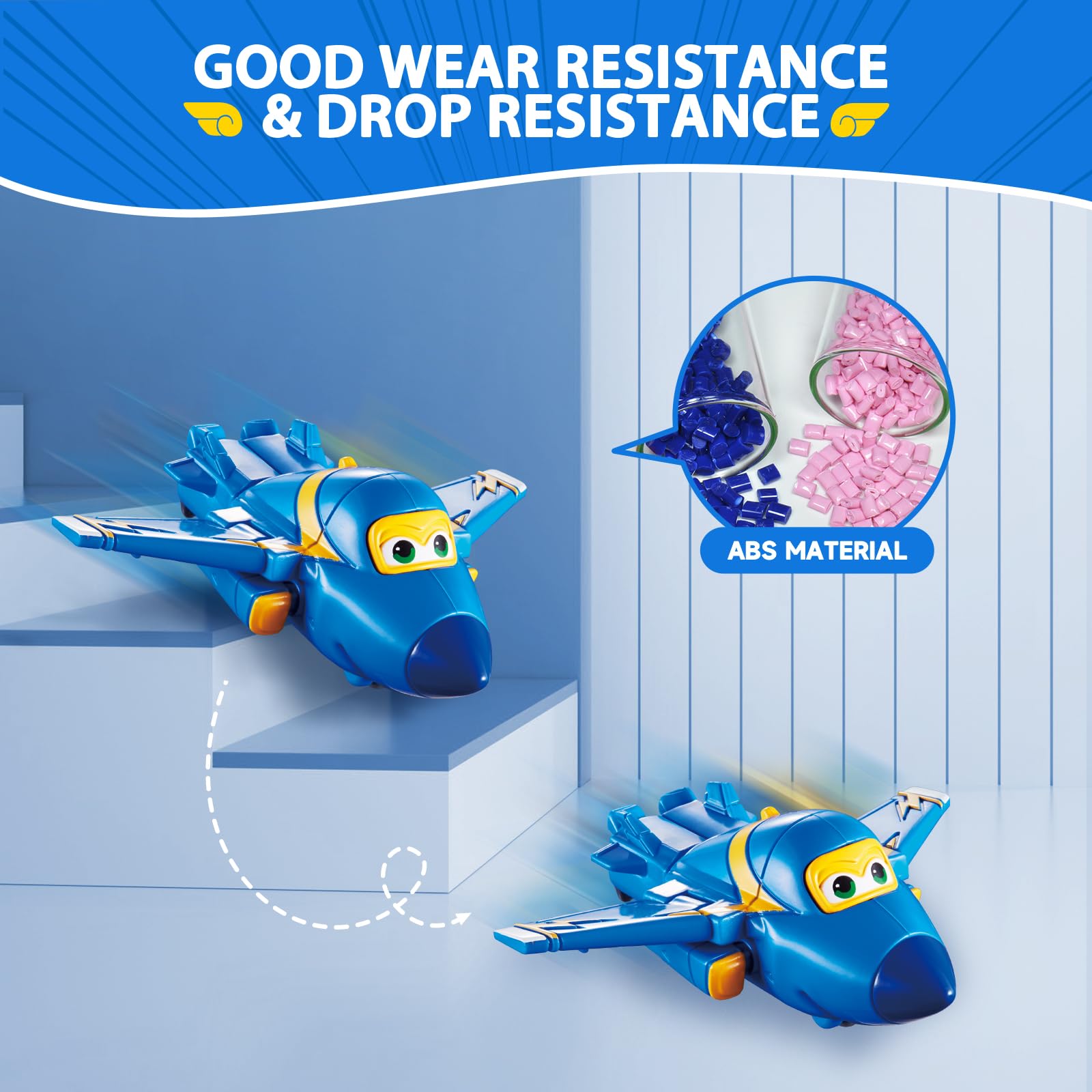 Foto 3 pulgar | Set De Juego Toy Super Wings 5 Transforming Airport Airplane - Venta Internacional.