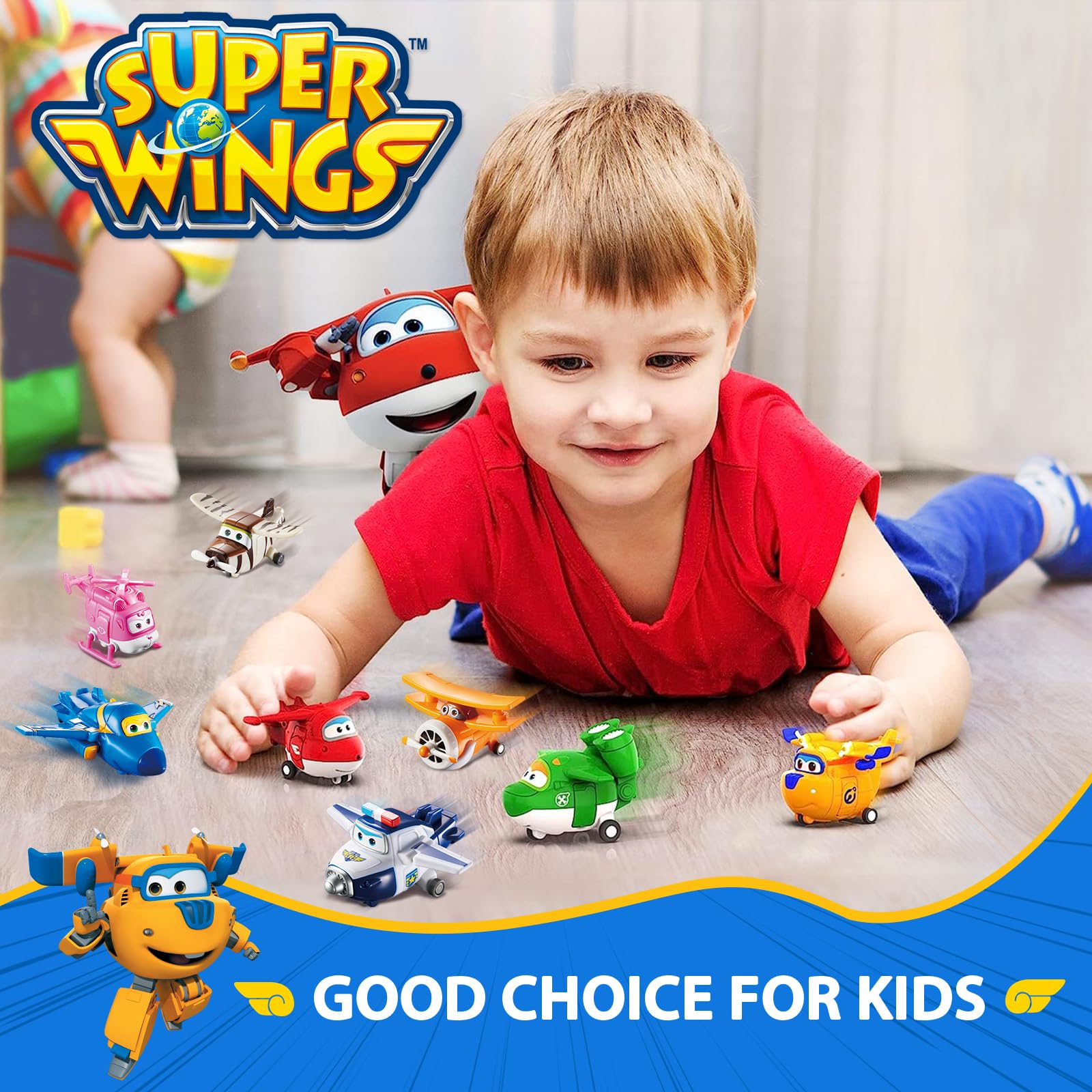 Foto 7 pulgar | Set De Juego Toy Super Wings 5 Transforming Airport Airplane - Venta Internacional.