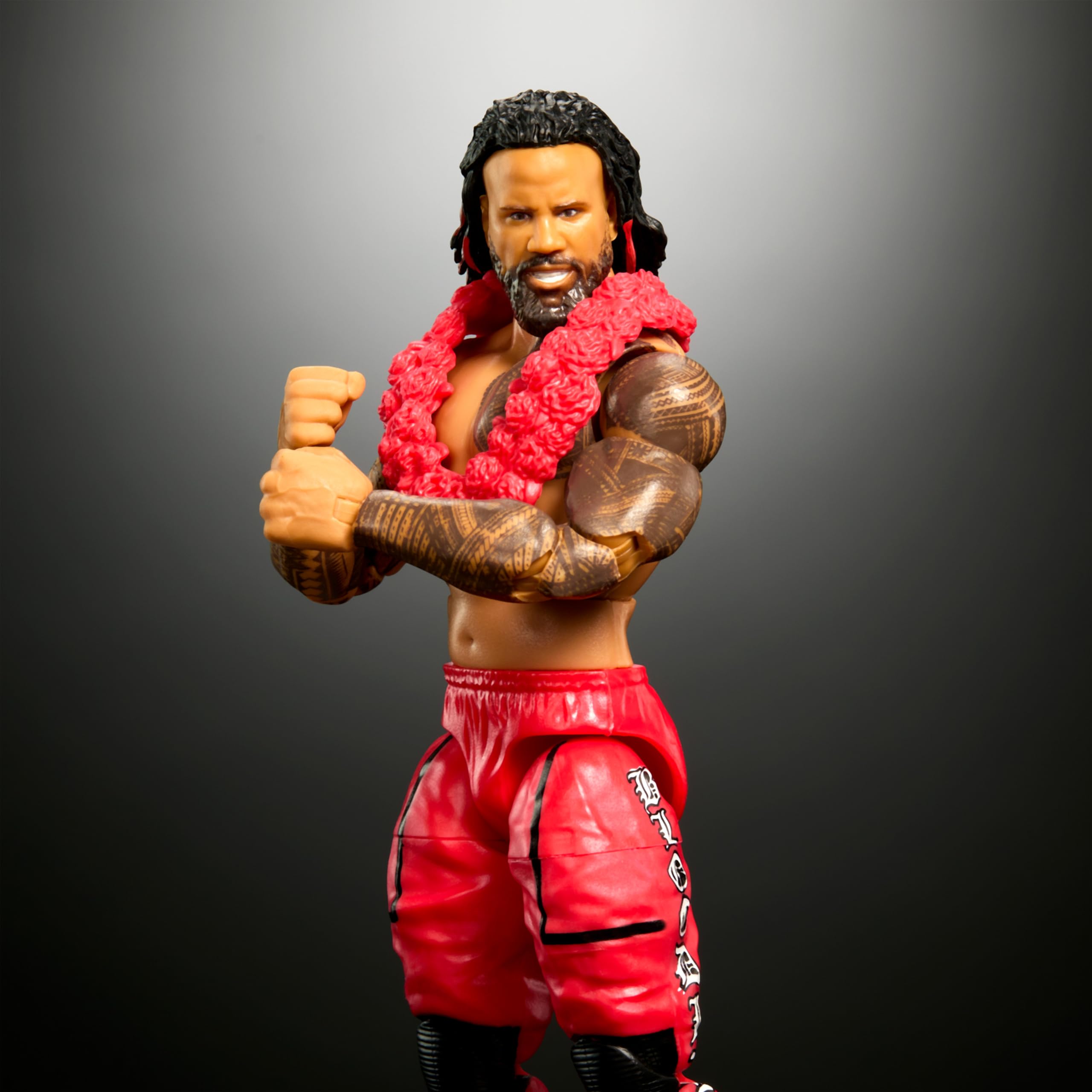 Foto 4 pulgar | Figura De Acción Mattel Wwe Elite Series #106 Jimmy Uso 15 Cm - Venta Internacional.