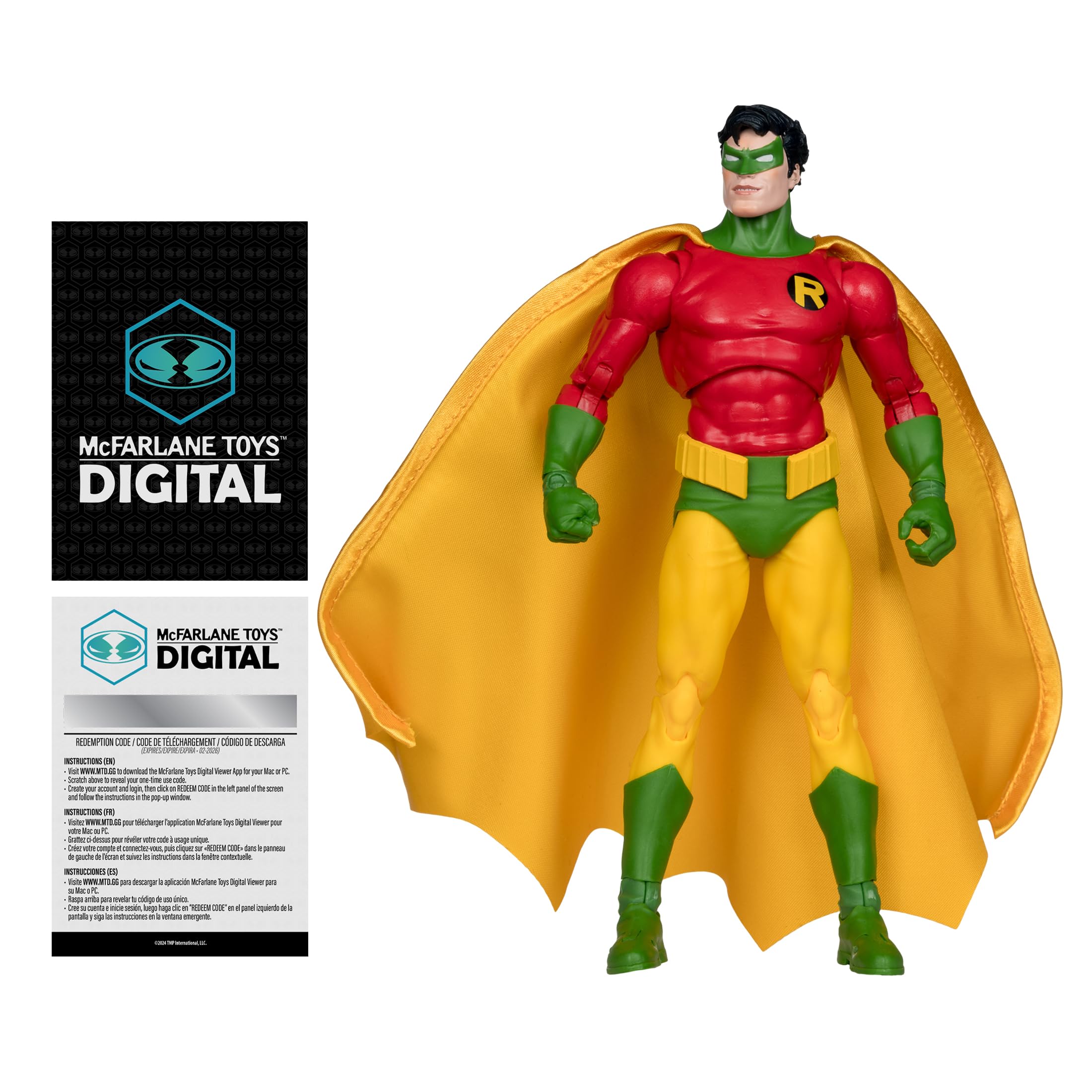 Foto 2 pulgar | Figura De Acción Mcfarlane Toys Dc Direct Robin Earth-2 7'' - Venta Internacional.