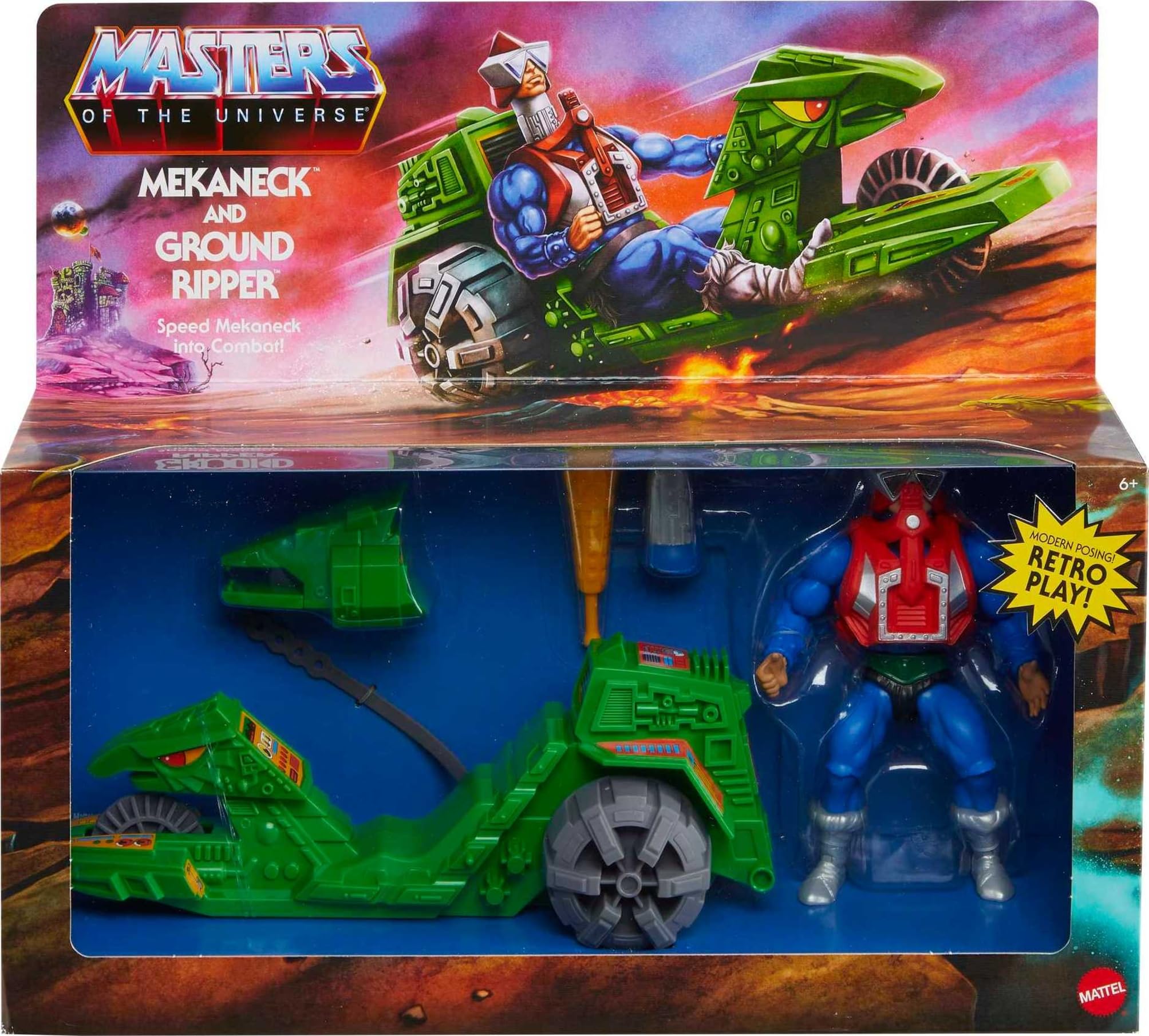 Foto 3 pulgar | Figura De Acción Y Vehículo Masters Of The Universe Origins - Venta Internacional.