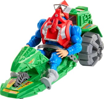 Foto 6 | Figura De Acción Y Vehículo Masters Of The Universe Origins - Venta Internacional.