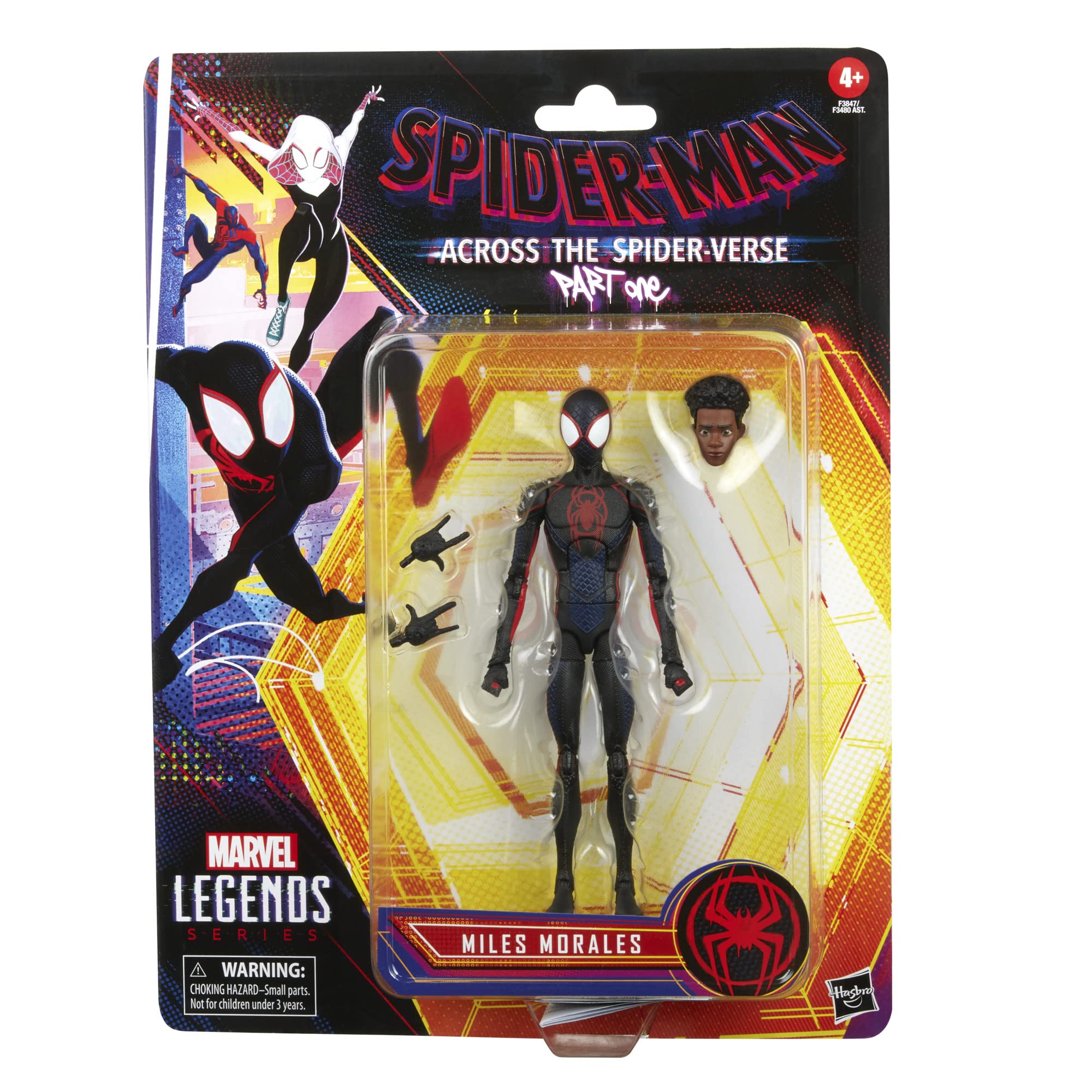 Foto 3 pulgar | Figura De Acción Hasbro Marvel Legends Series Miles Morales - Venta Internacional.