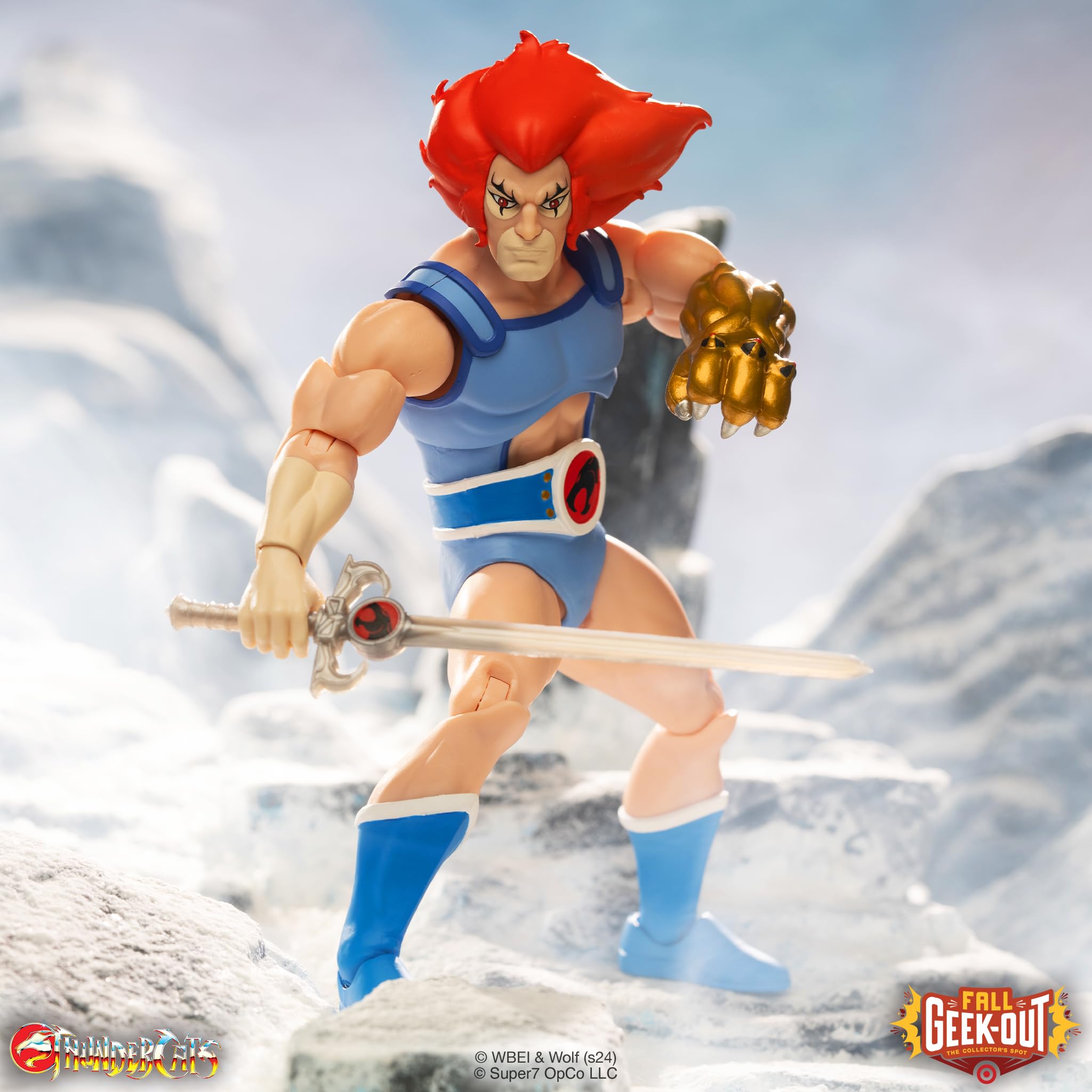 Foto 4 pulgar | Figura De Acción Super7 Thundercats Deluxe Lion-o 7» Wave 01 - Venta Internacional.