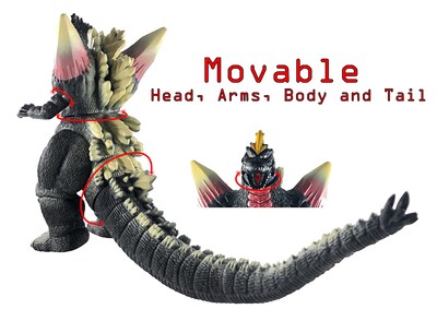 Foto 7 | Figuras De Acción Twcare Spacegodzilla Disosaur Dragon Gigan - Venta Internacional.