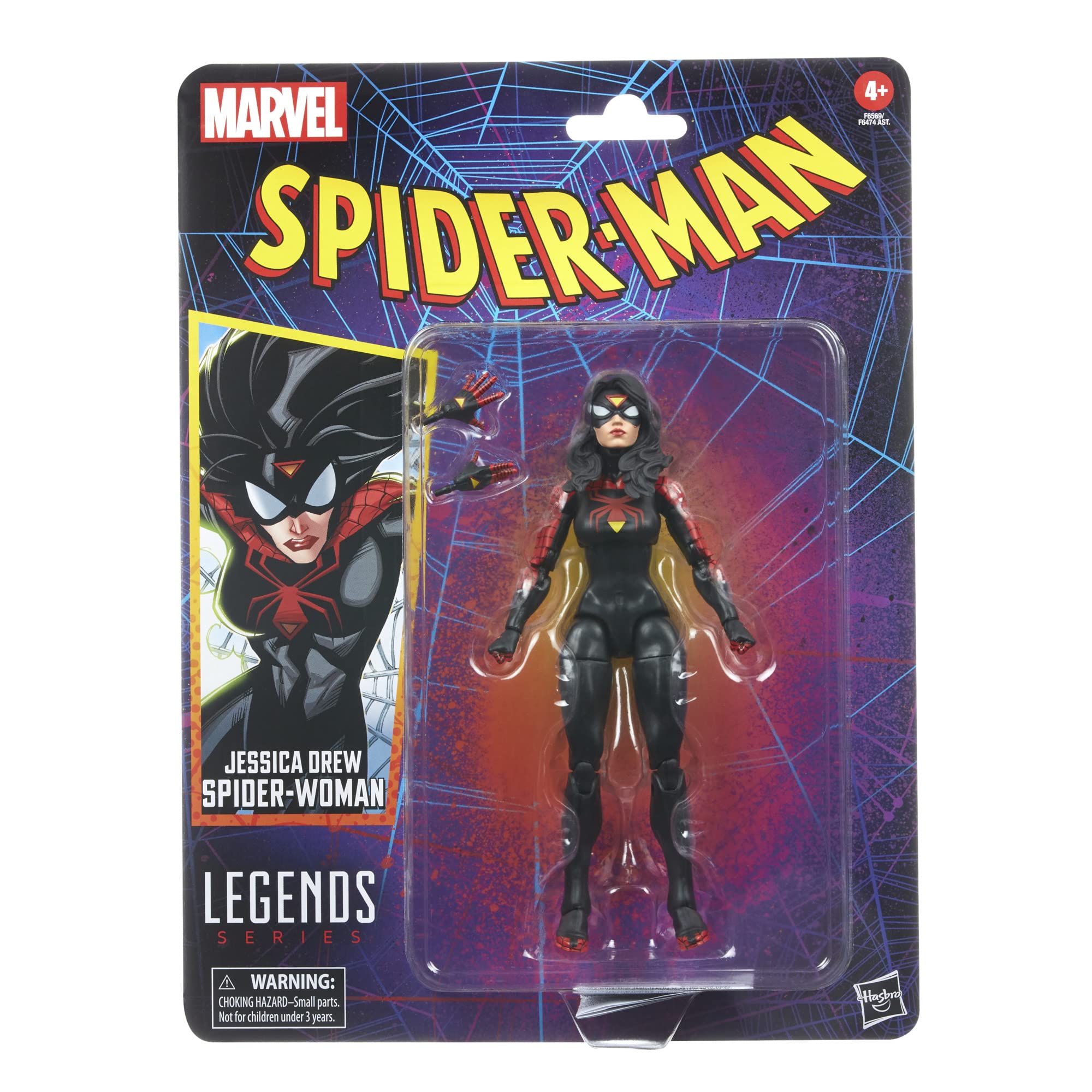 Foto 3 pulgar | Figura De Acción Marvel Legends Series Spider-woman 15 Cm - Venta Internacional.