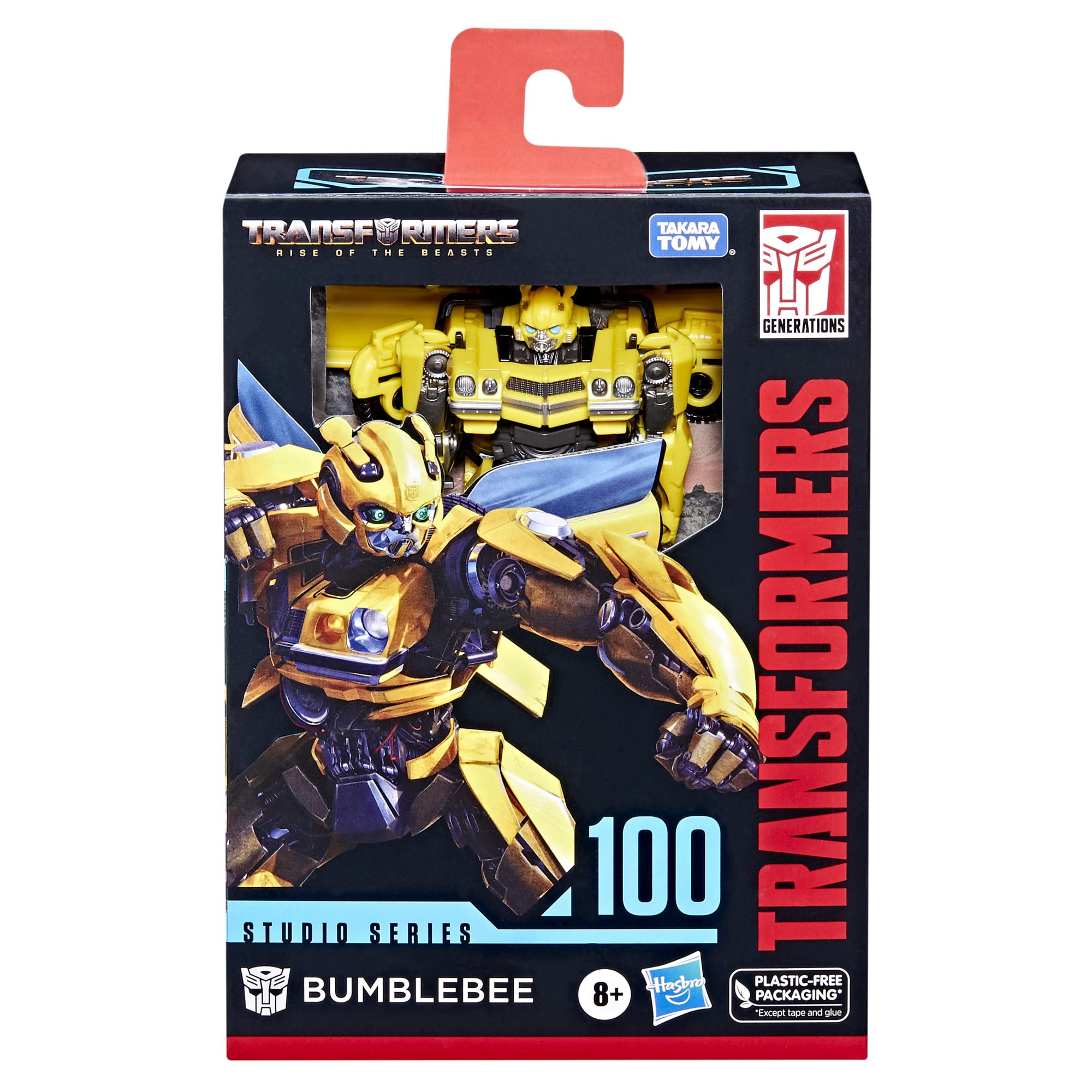 Foto 8 pulgar | Figura De Acción Transformers Studio Series Deluxe 100 Bumblebee - Venta Internacional.