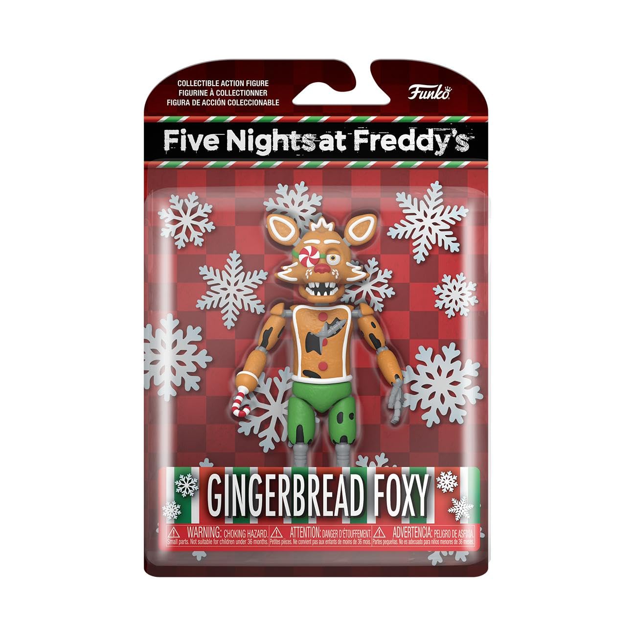 Foto 2 pulgar | Figura De Acción Funko Five Nights At Freddy's Holiday Foxy - Venta Internacional.