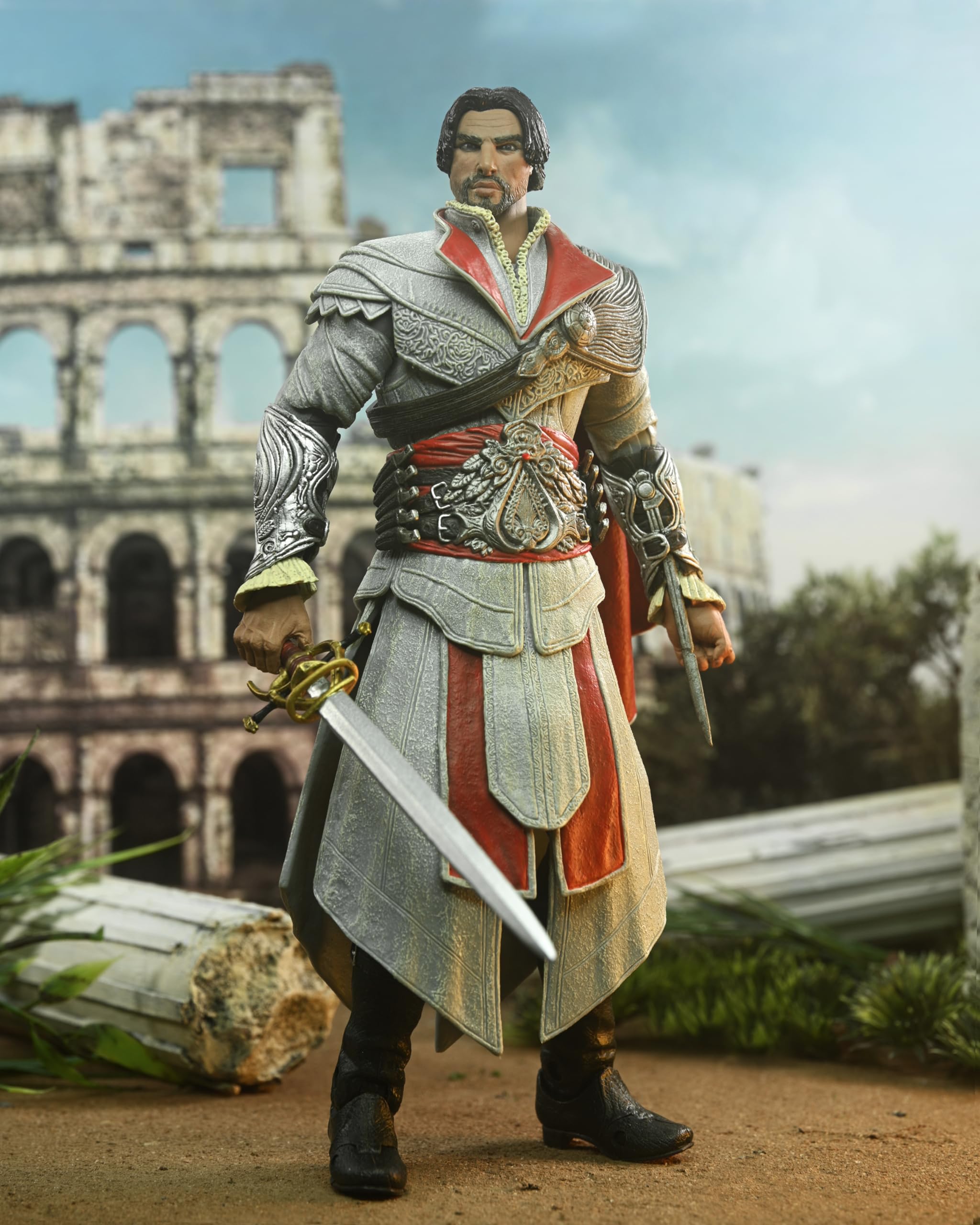 Foto 4 pulgar | Figura De Acción Neca Assassin's Creed: Brotherhood Ezio 7'' - Venta Internacional.