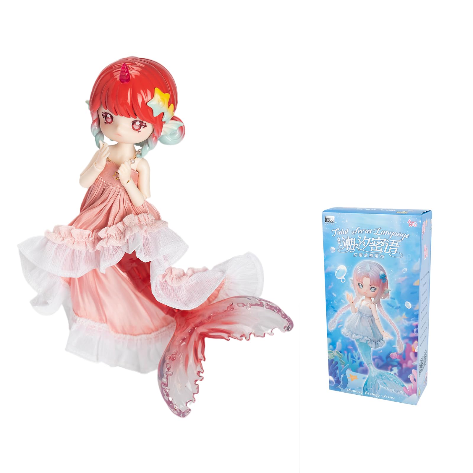 Foto 1 | Muñeca Bjd Beemai Antu Tidal, Lenguaje Secreto, Sirena, 24 Cm - Venta Internacional.