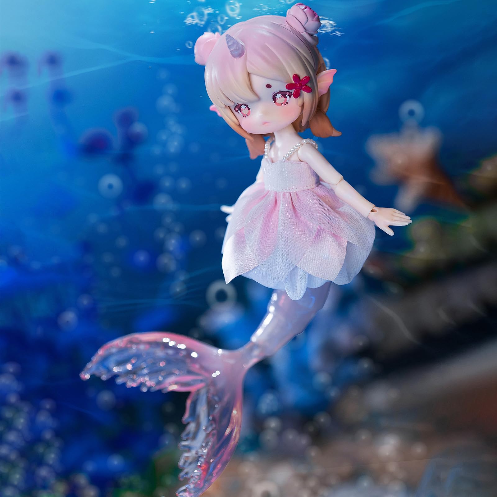 Foto 7 pulgar | Muñeca Bjd Beemai Antu Tidal, Lenguaje Secreto, Sirena, 24 Cm - Venta Internacional.