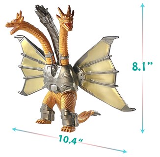 Foto 4 | Juego De 2 Figuras De Acción De Juguete Twcare Legendary Shin Godzilla Contra Mecha King Ghidorah - Venta Internacional