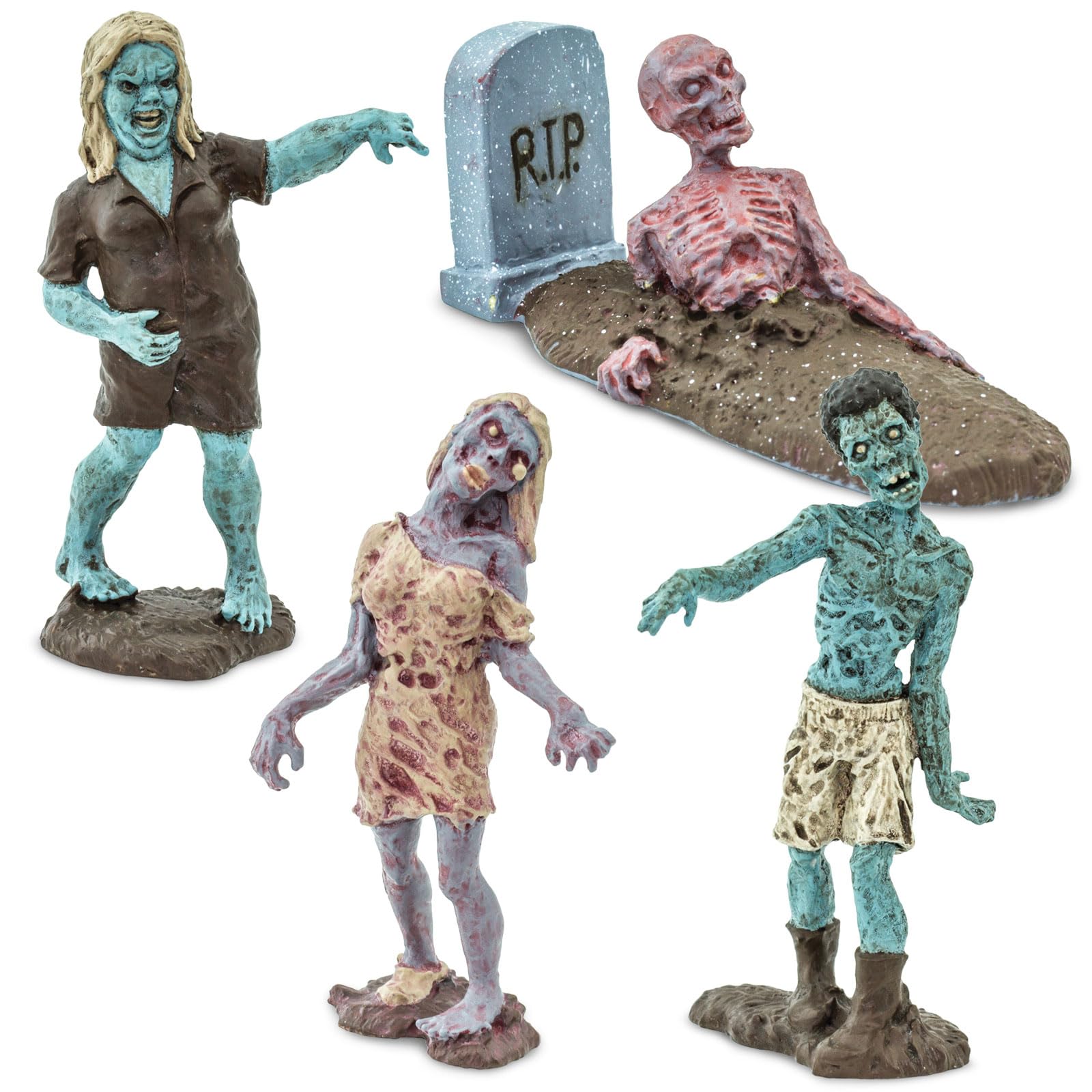 Foto 4 pulgar | Figuras De Zombis En Miniatura Safari Ltd. Zombies Super Toob - Venta Internacional.