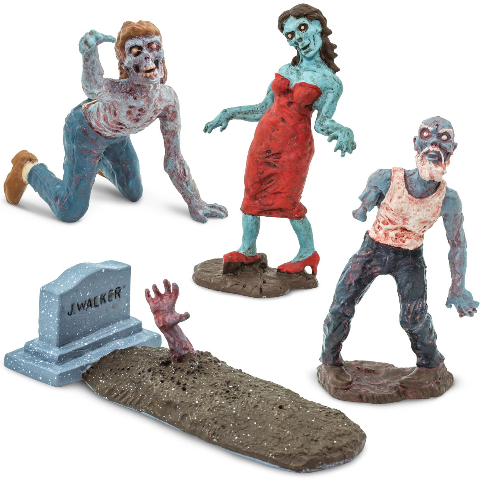 Foto 6 pulgar | Figuras De Zombis En Miniatura Safari Ltd. Zombies Super Toob - Venta Internacional.