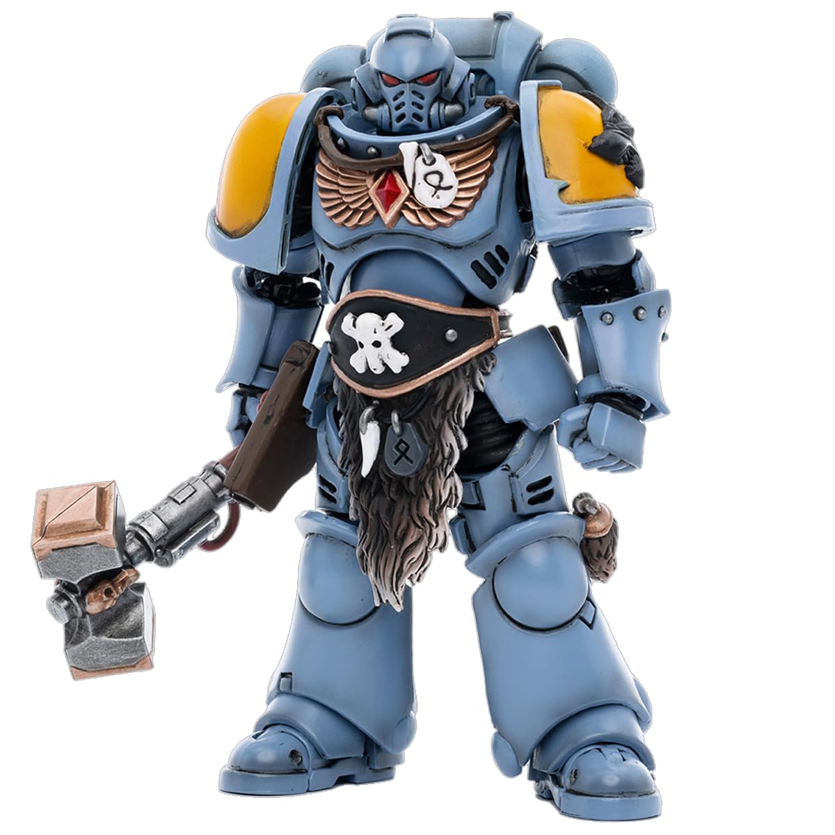 Foto 3 pulgar | Figura De Acción Joytoy Warhammer 40,000 Space Wolves 1/18 - Venta Internacional.