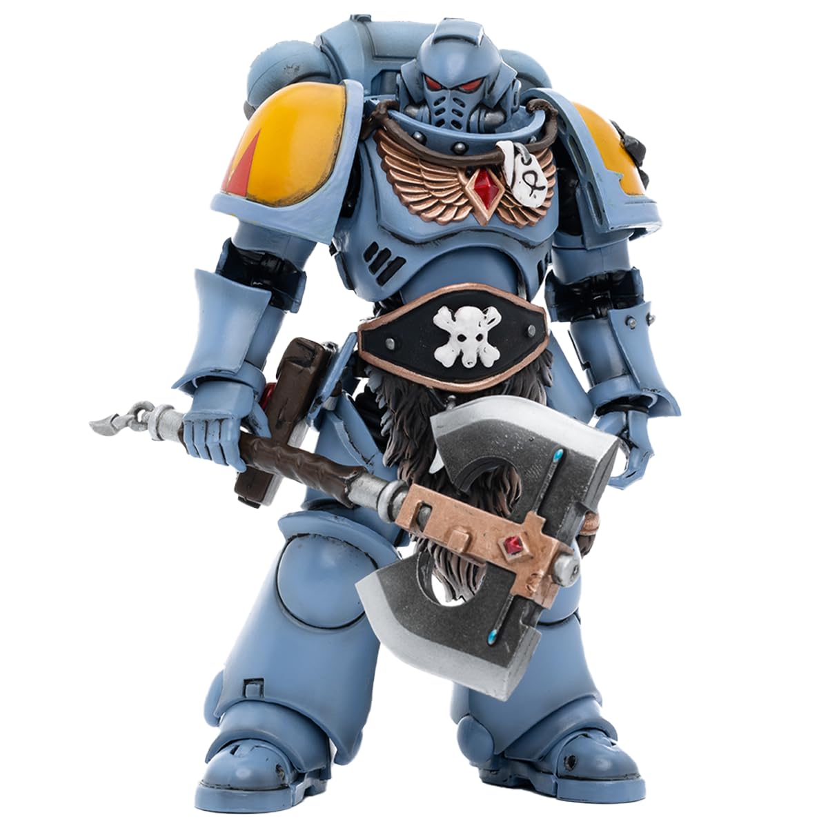 Foto 4 pulgar | Figura De Acción Joytoy Warhammer 40,000 Space Wolves 1/18 - Venta Internacional.