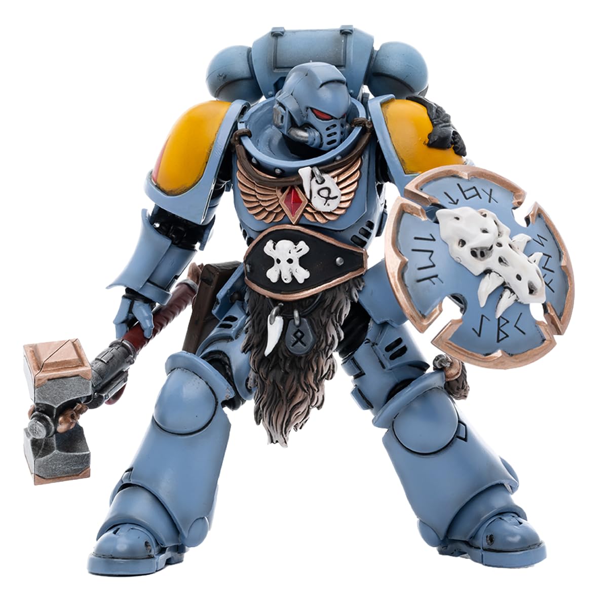 Foto 5 pulgar | Figura De Acción Joytoy Warhammer 40,000 Space Wolves 1/18 - Venta Internacional.