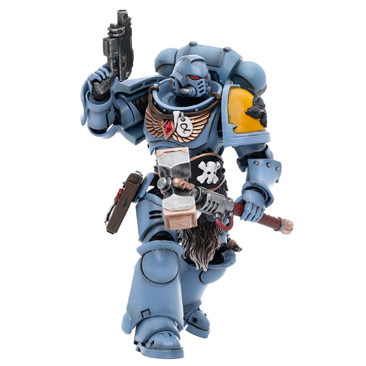 Foto 6 pulgar | Figura De Acción Joytoy Warhammer 40,000 Space Wolves 1/18 - Venta Internacional.