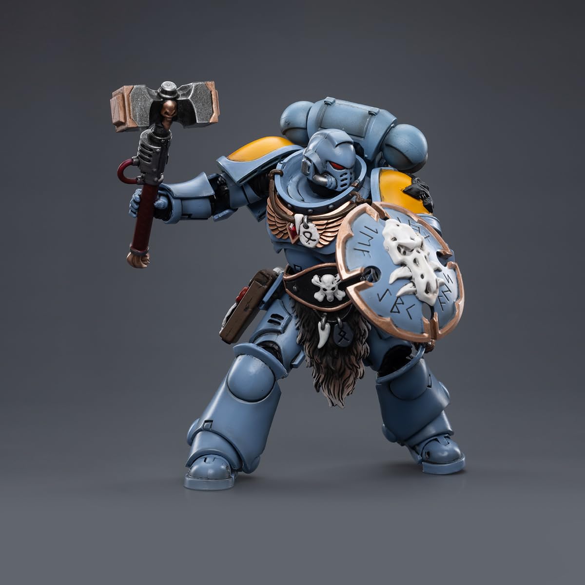 Foto 8 pulgar | Figura De Acción Joytoy Warhammer 40,000 Space Wolves 1/18 - Venta Internacional.