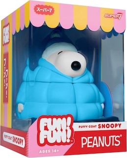 Foto 2 | Figura De Acción Super7 Fun! ¡diversión! Abrigo Acolchado Peanuts Snoopy De 5 Pulgadas - Venta Internacional.