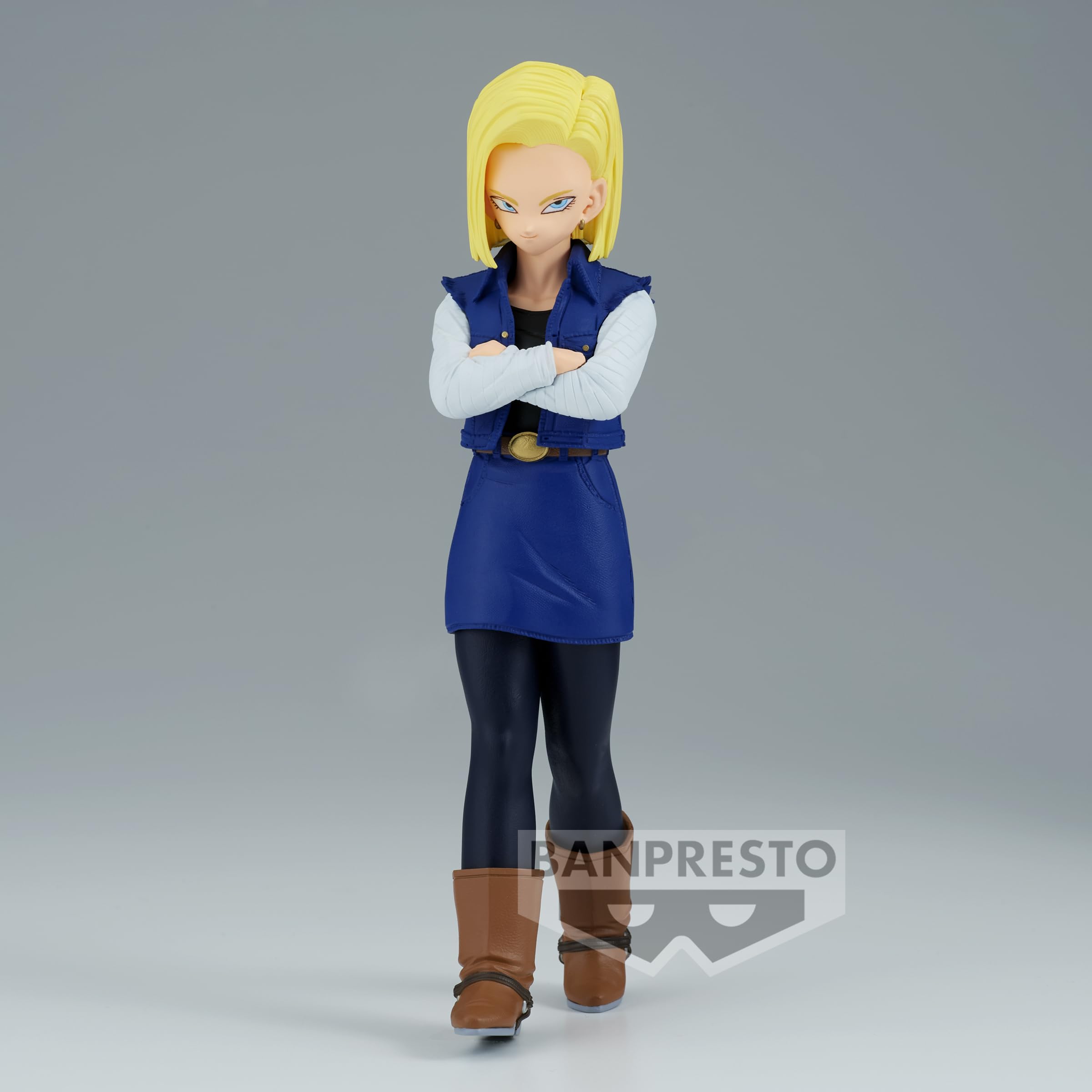 Foto 3 pulgar | Figura Banpresto Dragon Ball Z Android 18 Solid Edge Works - Venta Internacional.