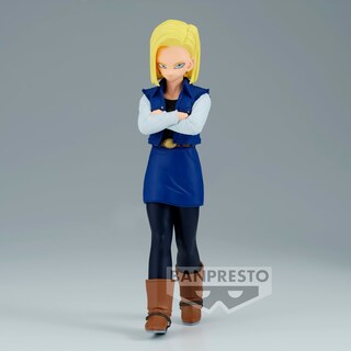 Foto 2 | Figura Banpresto Dragon Ball Z Android 18 Solid Edge Works - Venta Internacional.