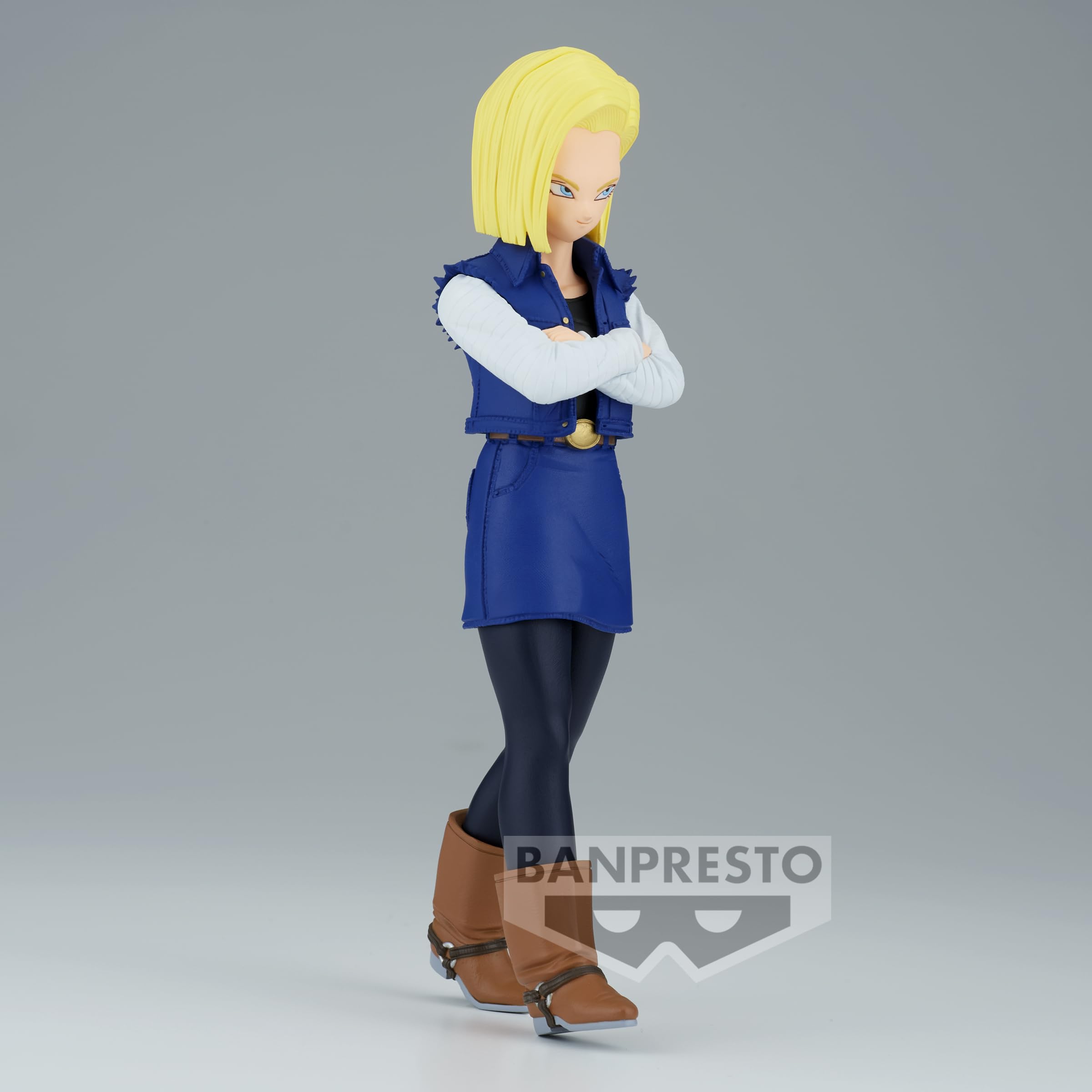 Foto 4 pulgar | Figura Banpresto Dragon Ball Z Android 18 Solid Edge Works - Venta Internacional.
