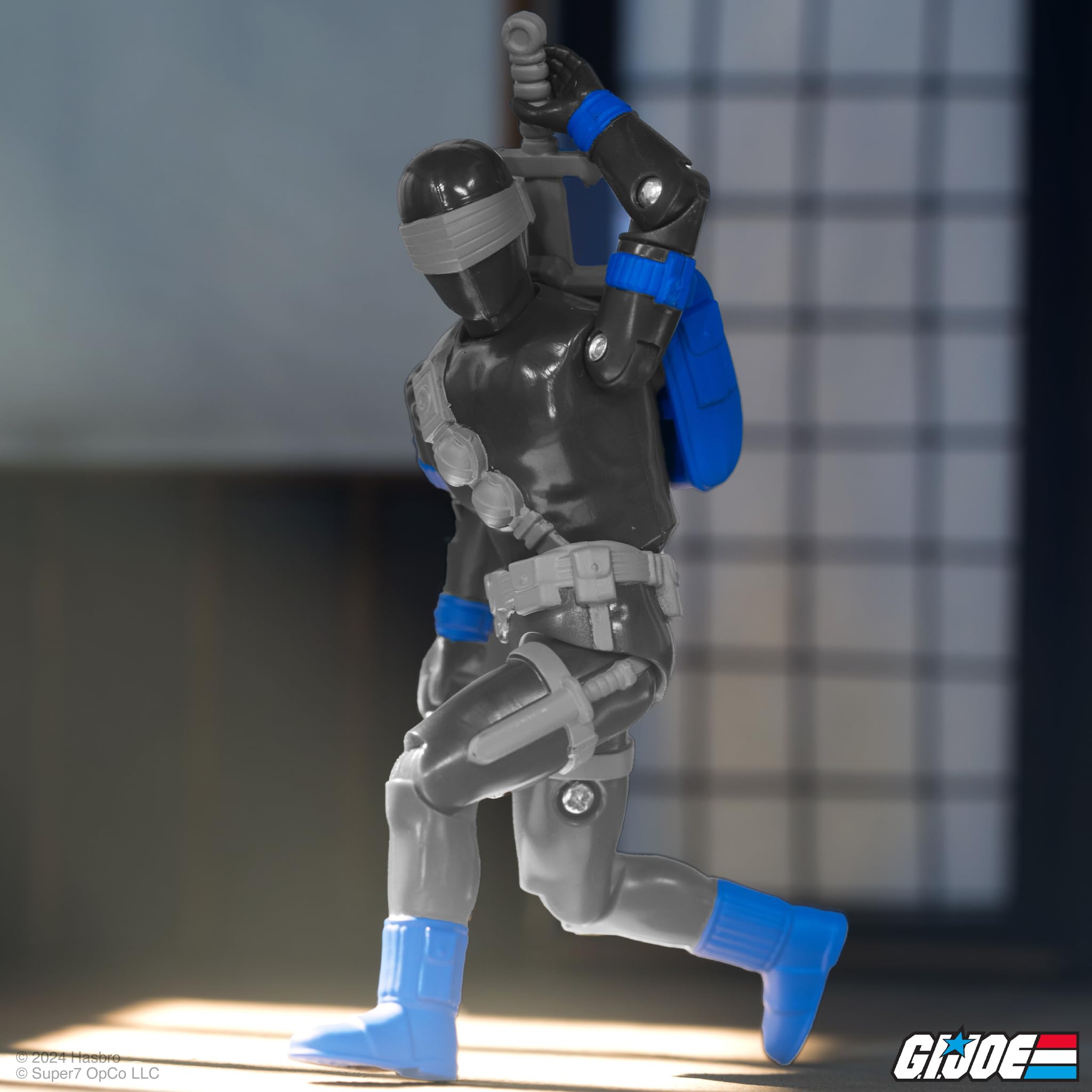 Foto 5 pulgar | Figura De Acción Super7 Reaction+ G.i. Joe Snake Eyes 9,5 Cm - Venta Internacional.
